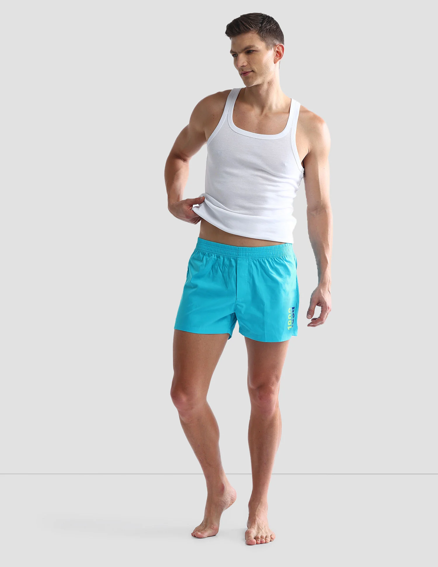 Pure Cotton Solid OEX03 Boxers - Pack Of 1 - Image 3