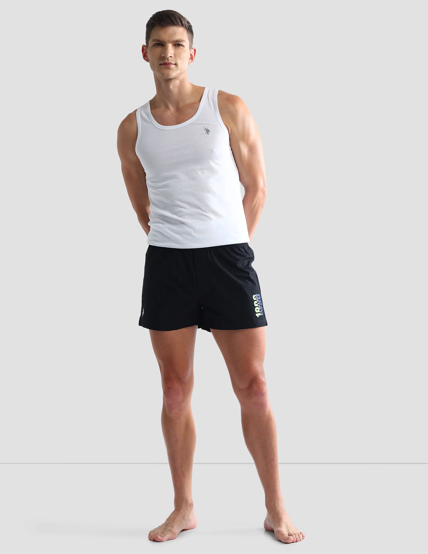 Pure Cotton Solid OEX03 Boxers - Pack Of 1 - Image 3
