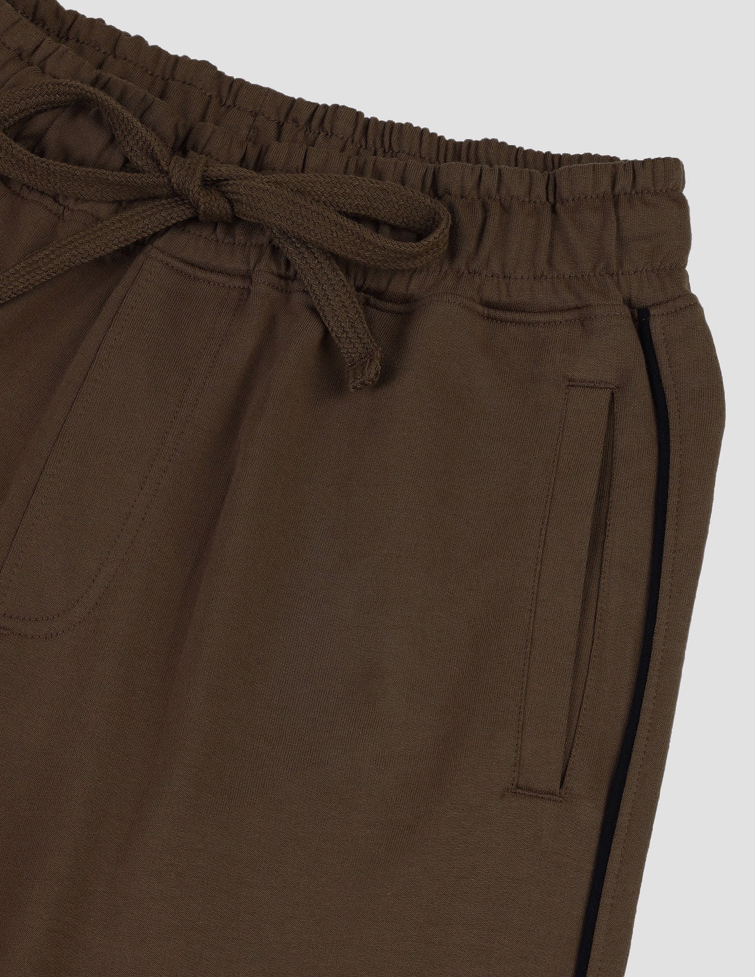 Pure Cotton Solid OJ003 Joggers - Pack Of 1 - Image 2