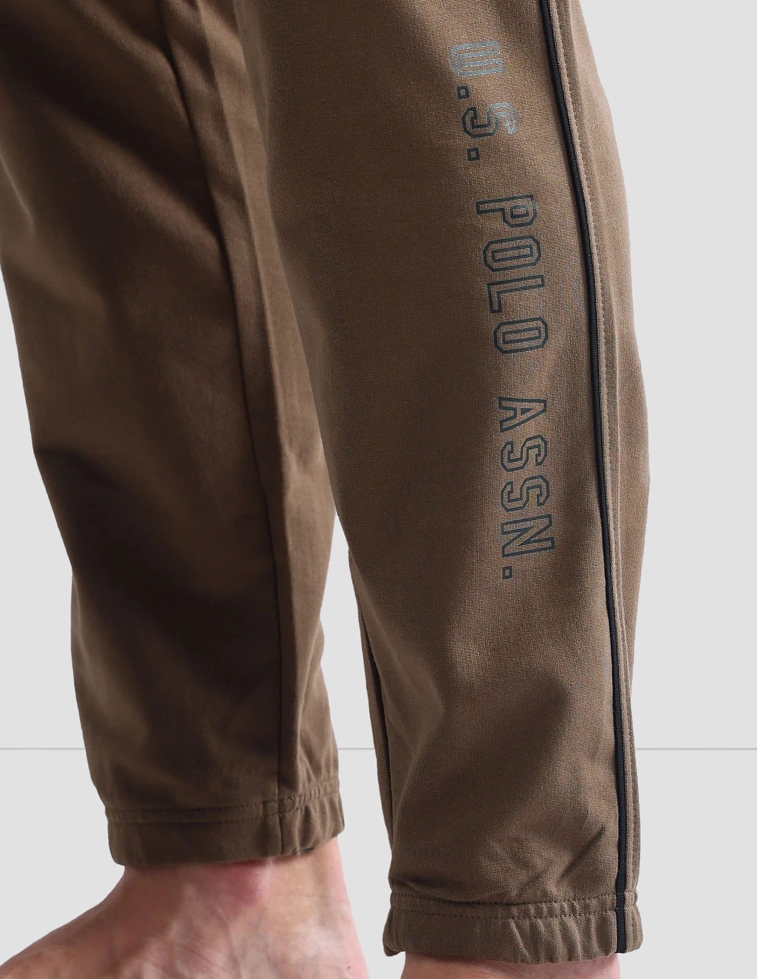 Pure Cotton Solid OJ003 Joggers - Pack Of 1 - Image 9