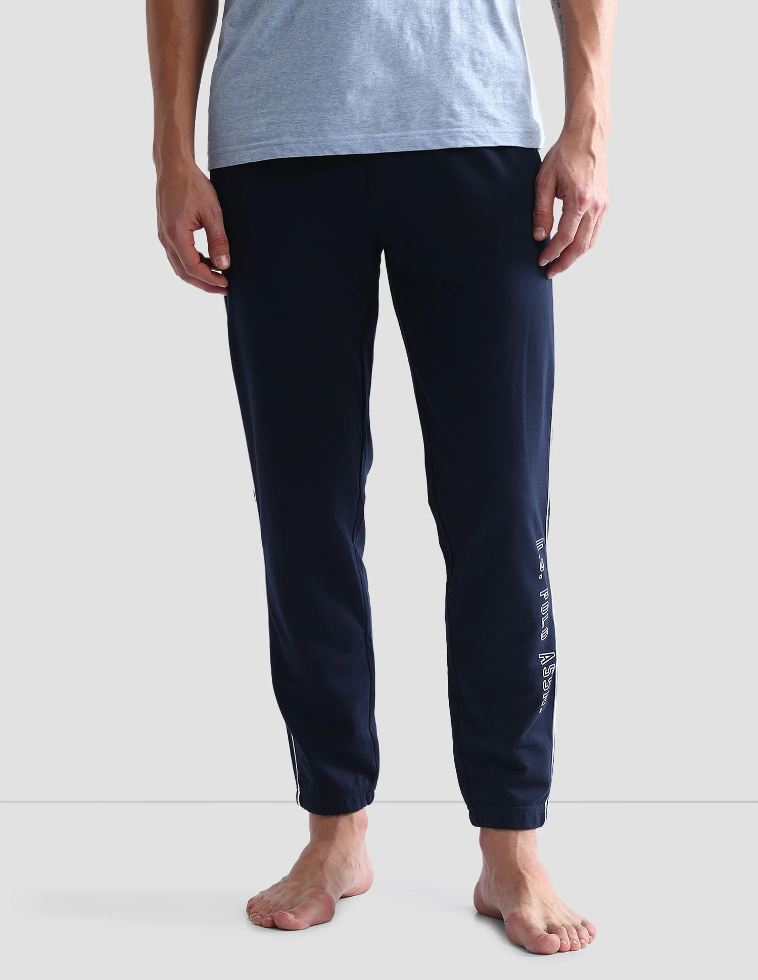 Pure Cotton Solid OJ003 Joggers - Pack Of 1 - Image 6