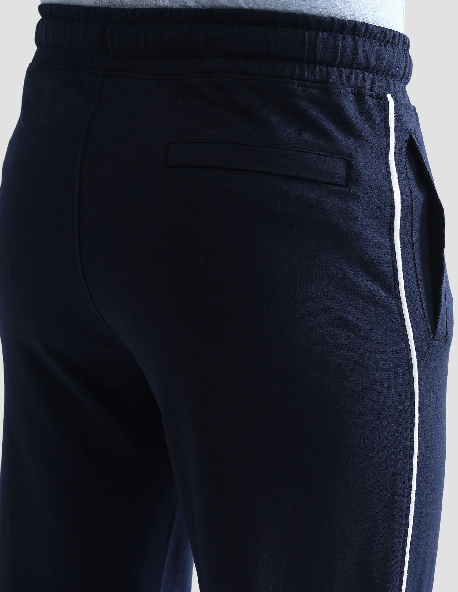 Pure Cotton Solid OJ003 Joggers - Pack Of 1 - Image 8