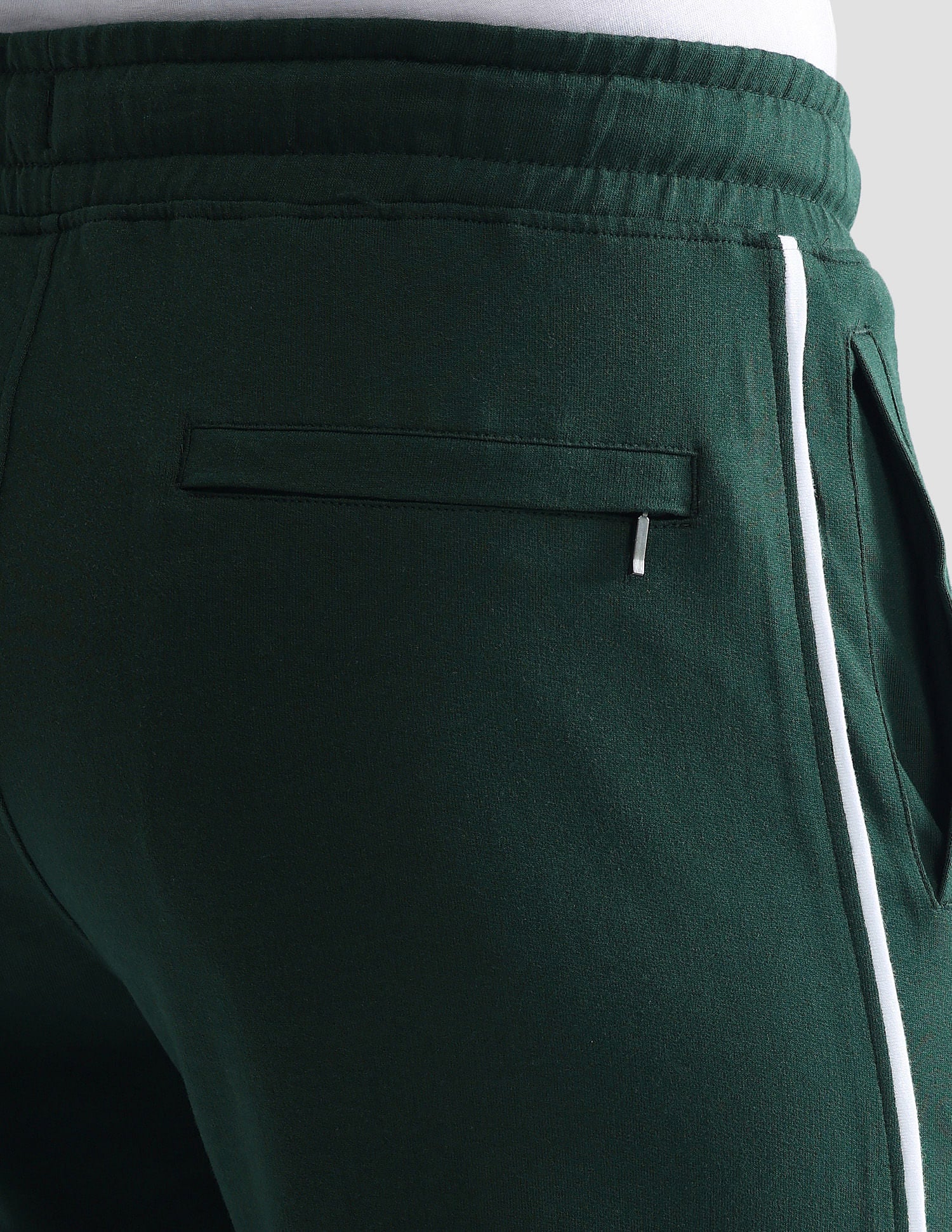 Pure Cotton Solid OJ003 Joggers - Pack Of 1 - Image 8