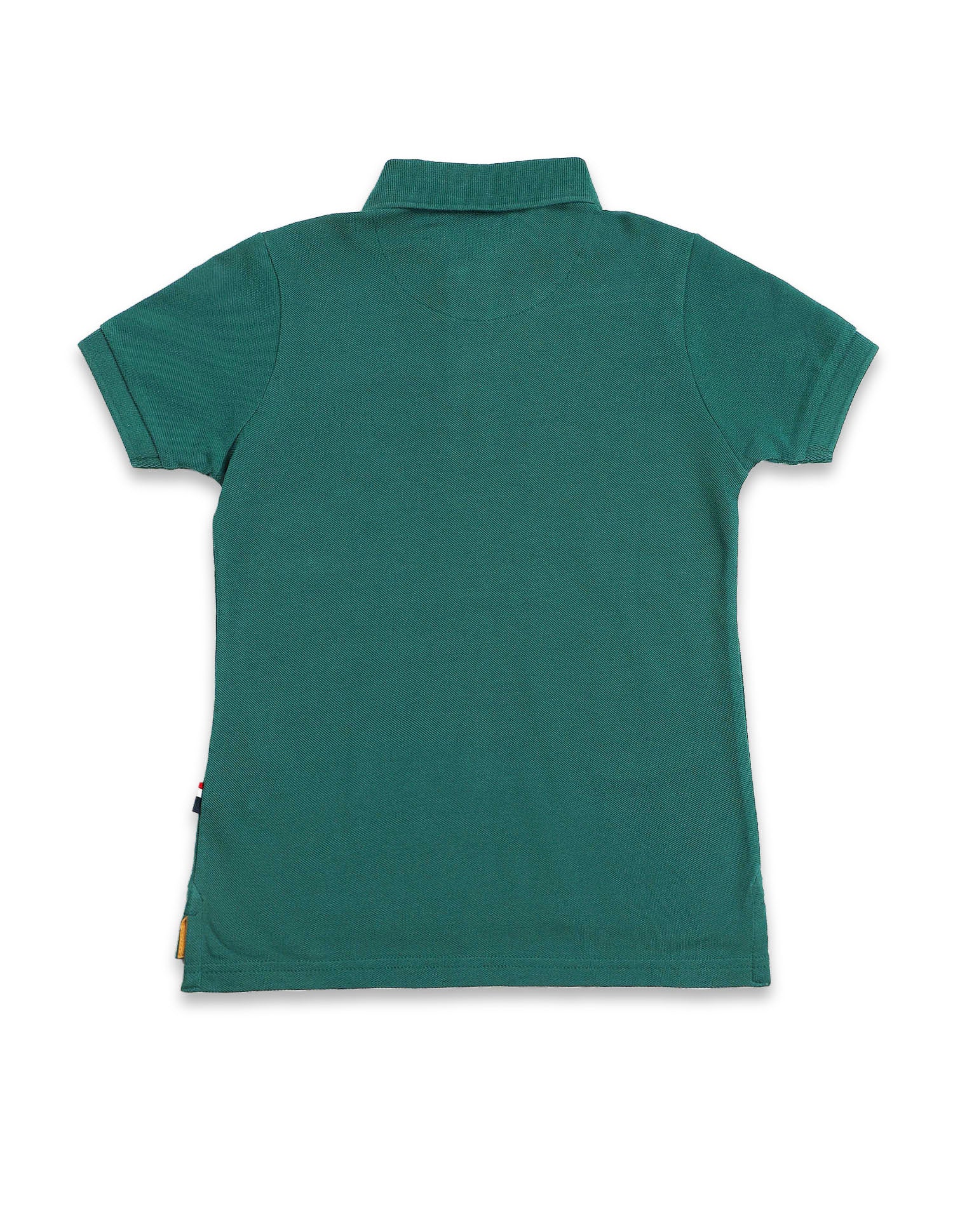 Pure Cotton Solid Polo Shirt - Image 7