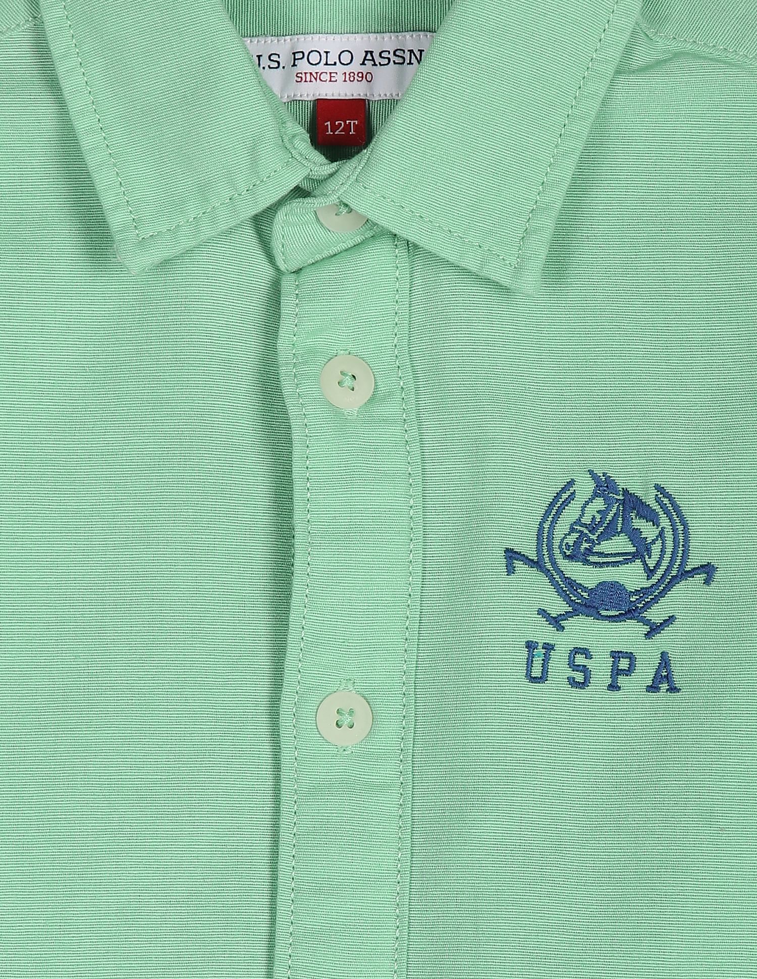 Pure Cotton Solid Shirt - Image 3