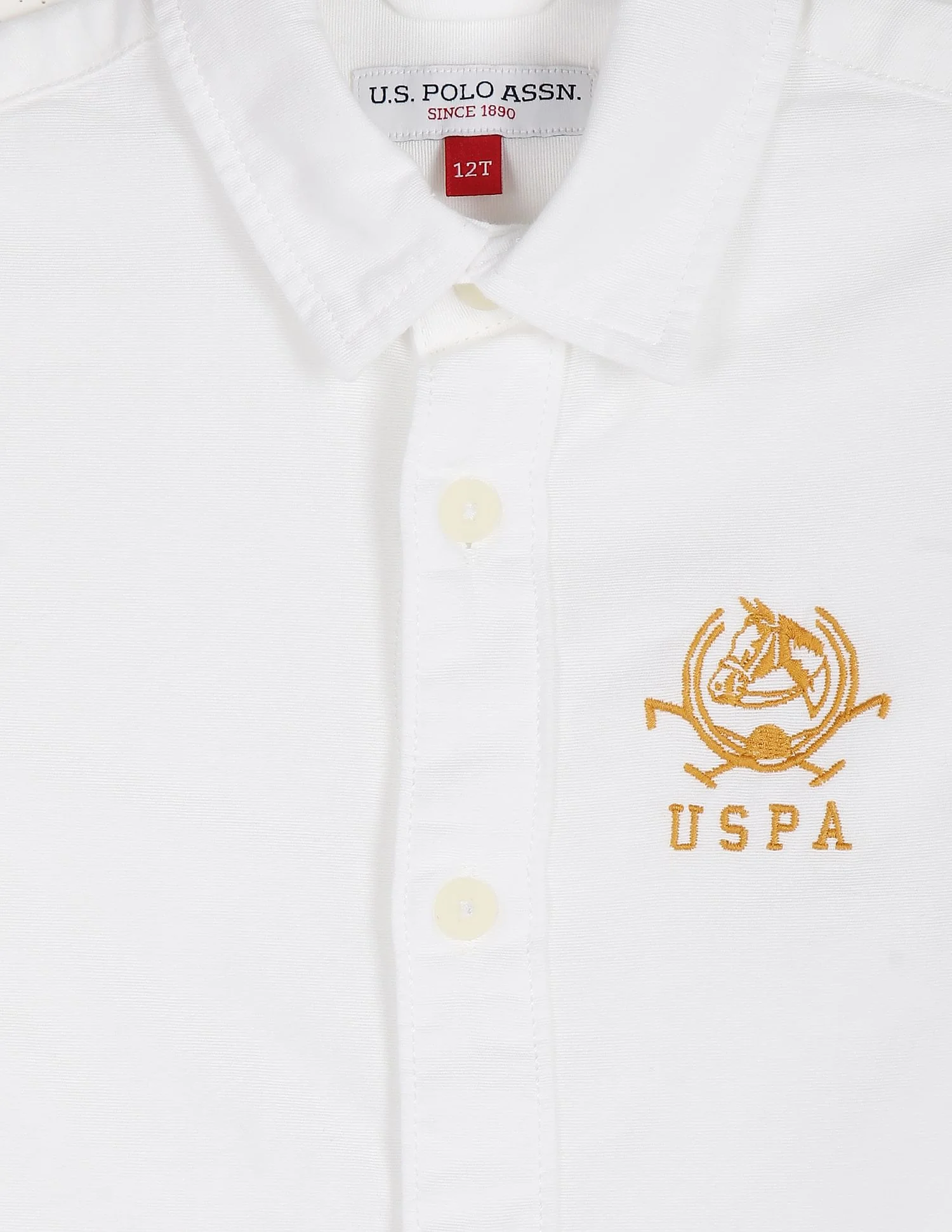 Pure Cotton Solid Shirt - Image 3