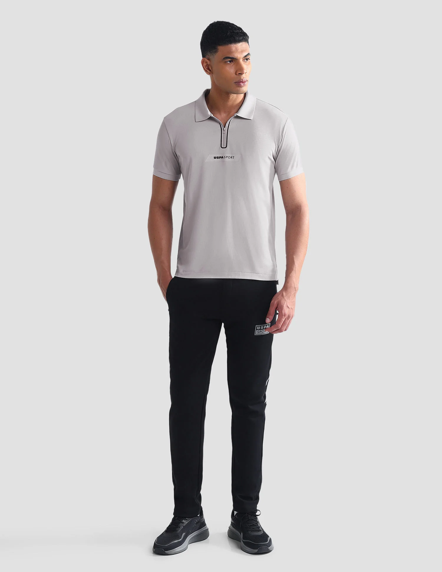 Rear Brand Stripe Slim Polo Shirt - Image 4