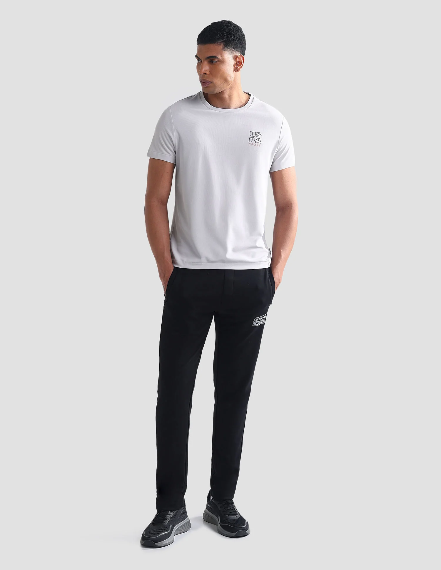 Rear Typographic Print Slim Fit T-Shirt - Image 3