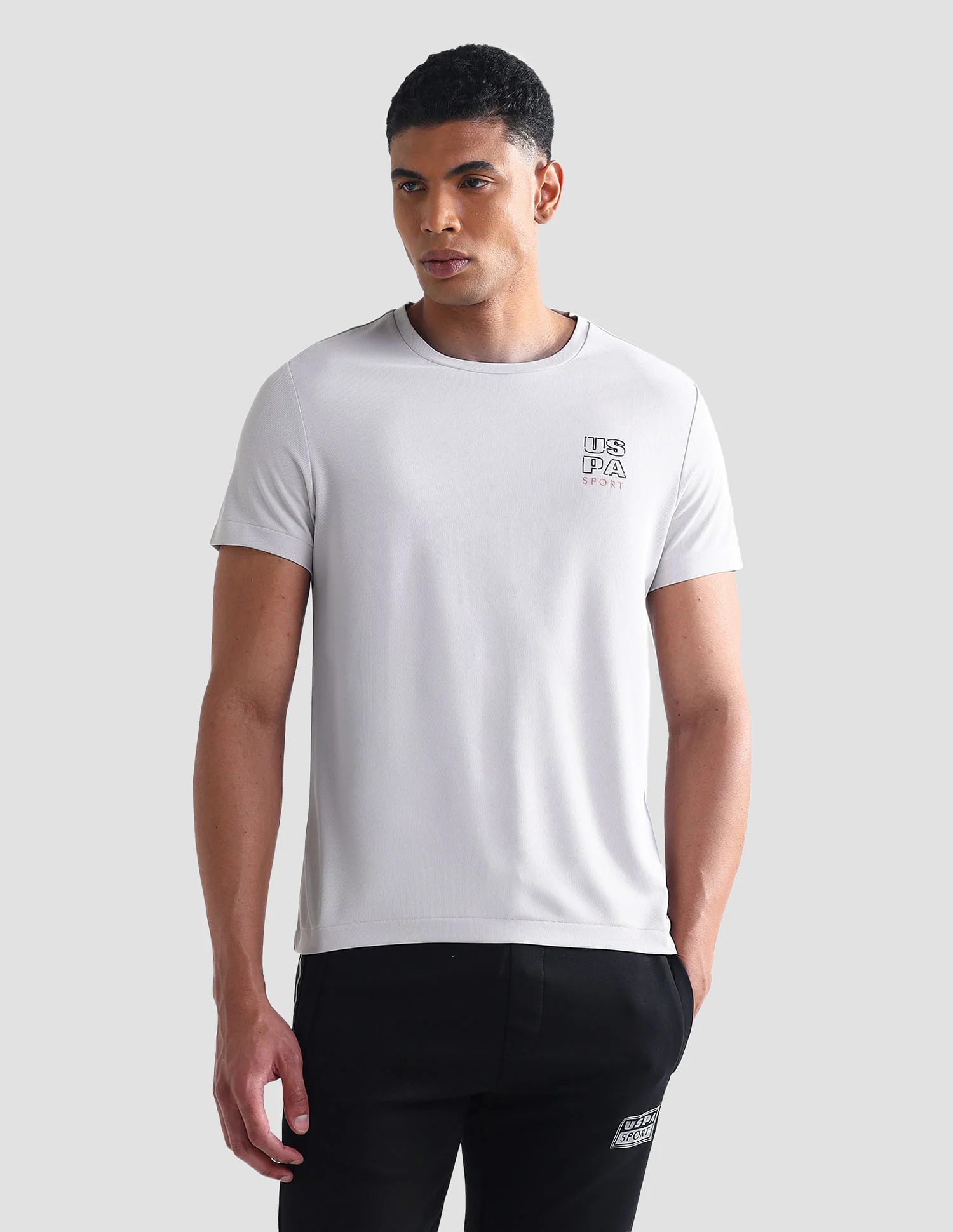 Rear Typographic Print Slim Fit T-Shirt - Image 6