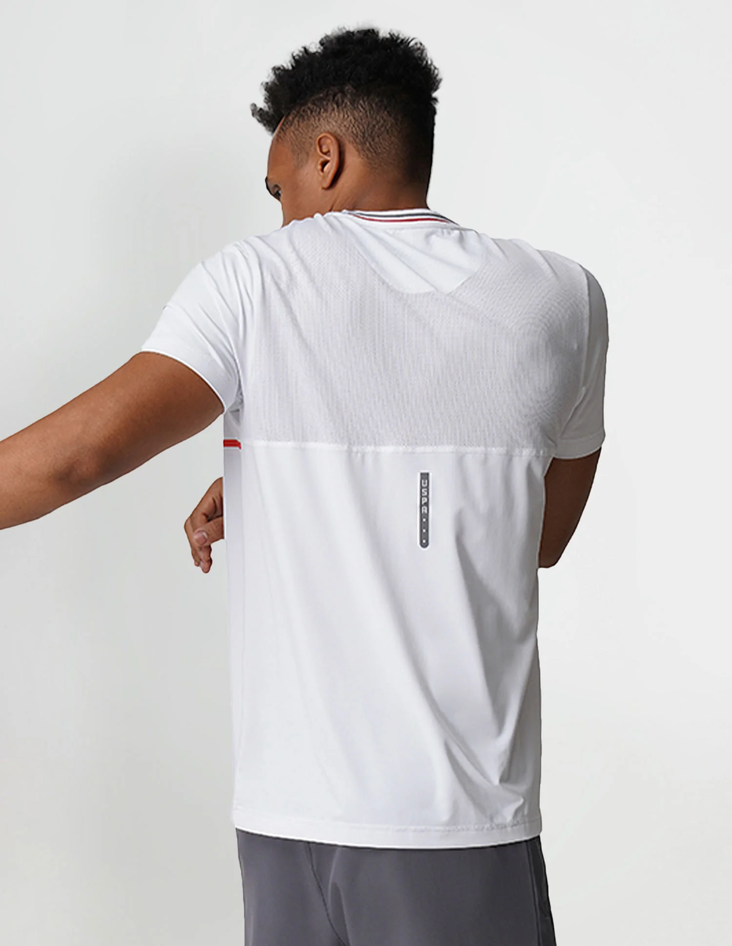 Reflective Logo Crew Neck I715 Lounge T-Shirt - Pack Of 1 - Image 3