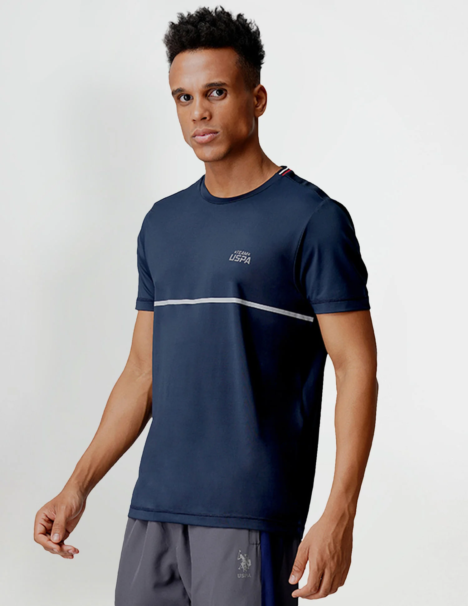 Reflective Logo Crew Neck I715 Lounge T-Shirt - Pack Of 1 - Image 3