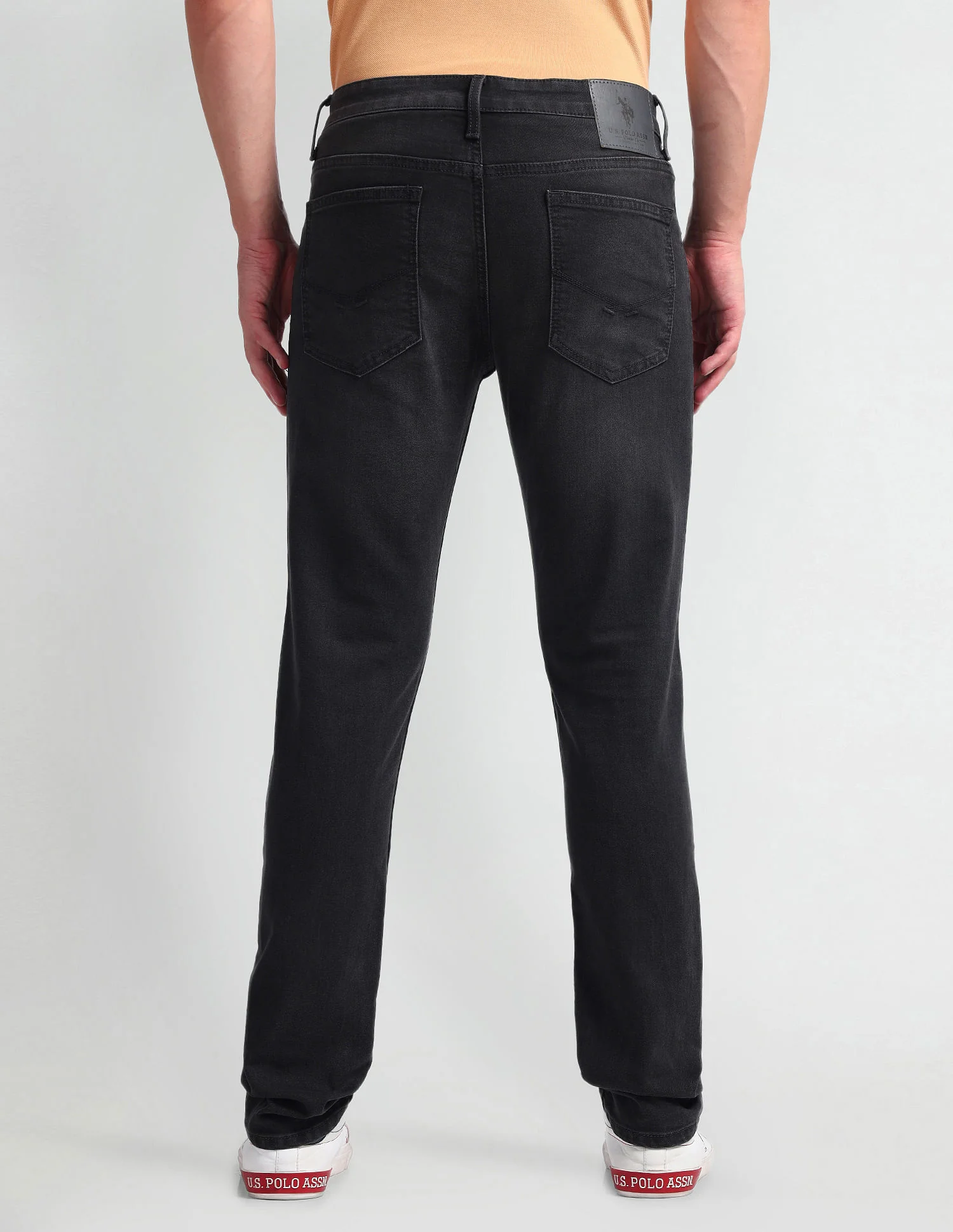 Regallo Skinny Fit Black Jeans - Image 5