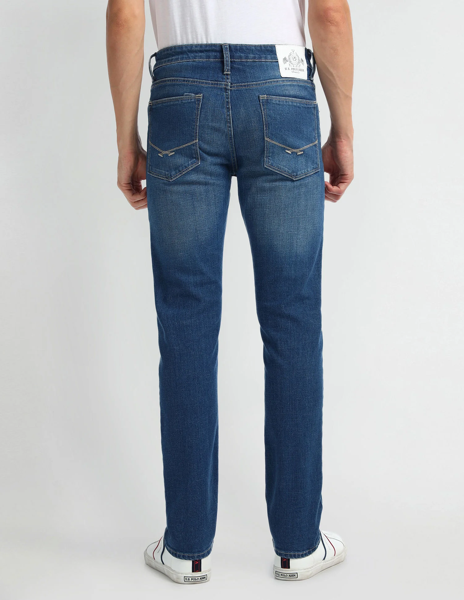 Regallo Skinny Fit Blue Jeans - Image 5