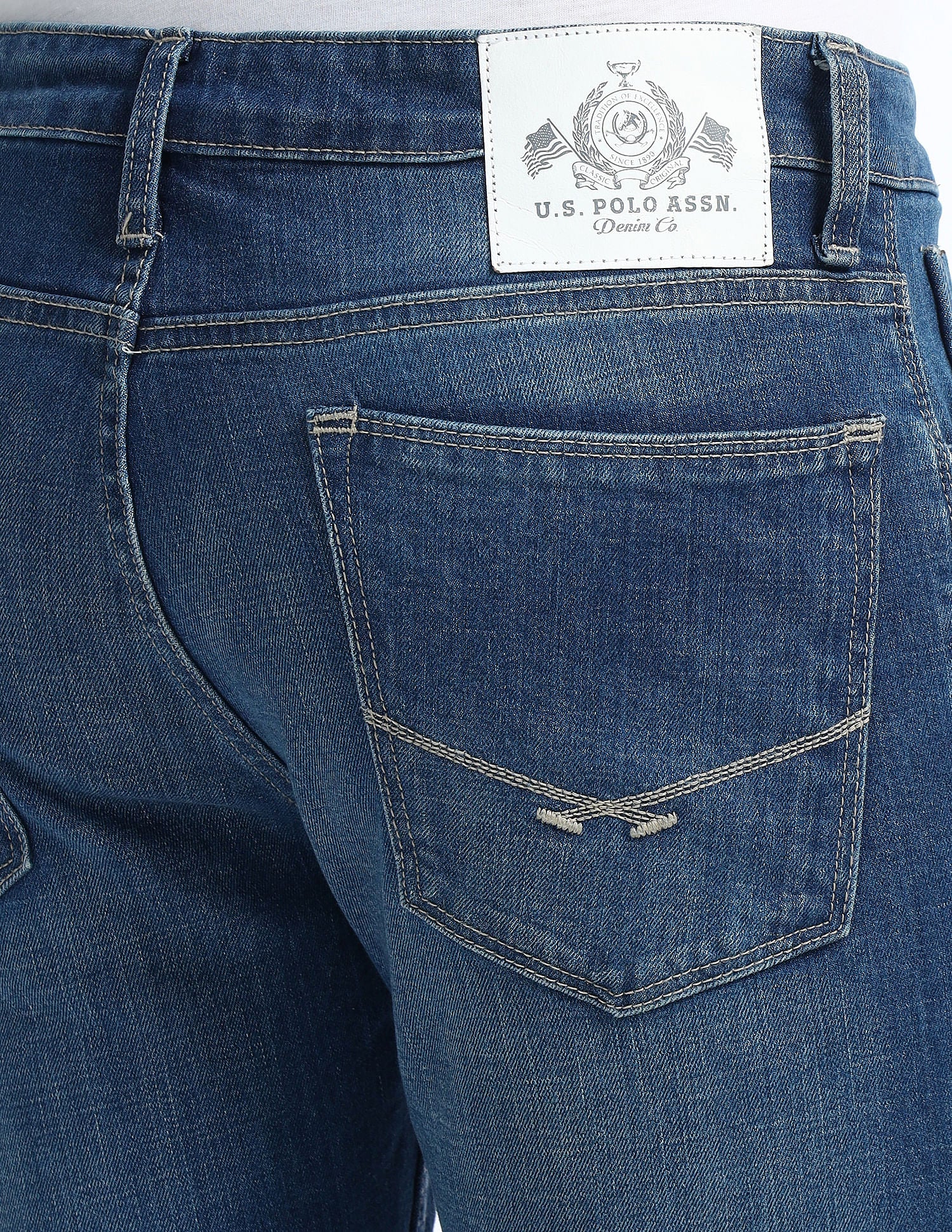 Regallo Skinny Fit Blue Jeans - Image 8