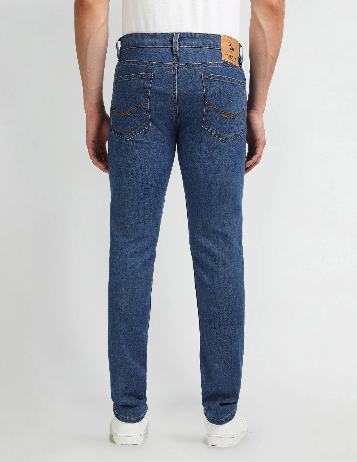 Regallo Skinny Fit Blue Jeans - Image 5