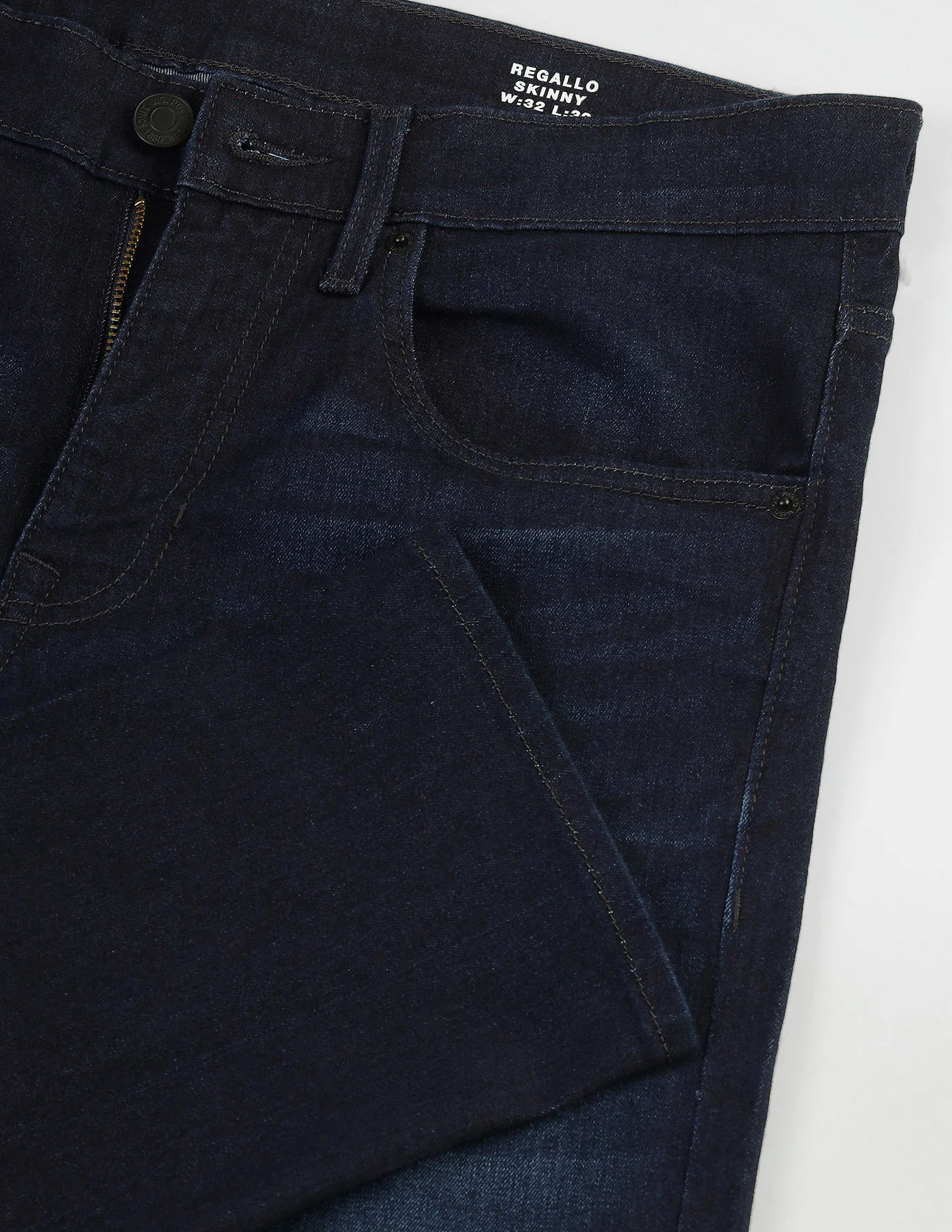 Regallo Skinny Fit Blue Jeans - Image 2