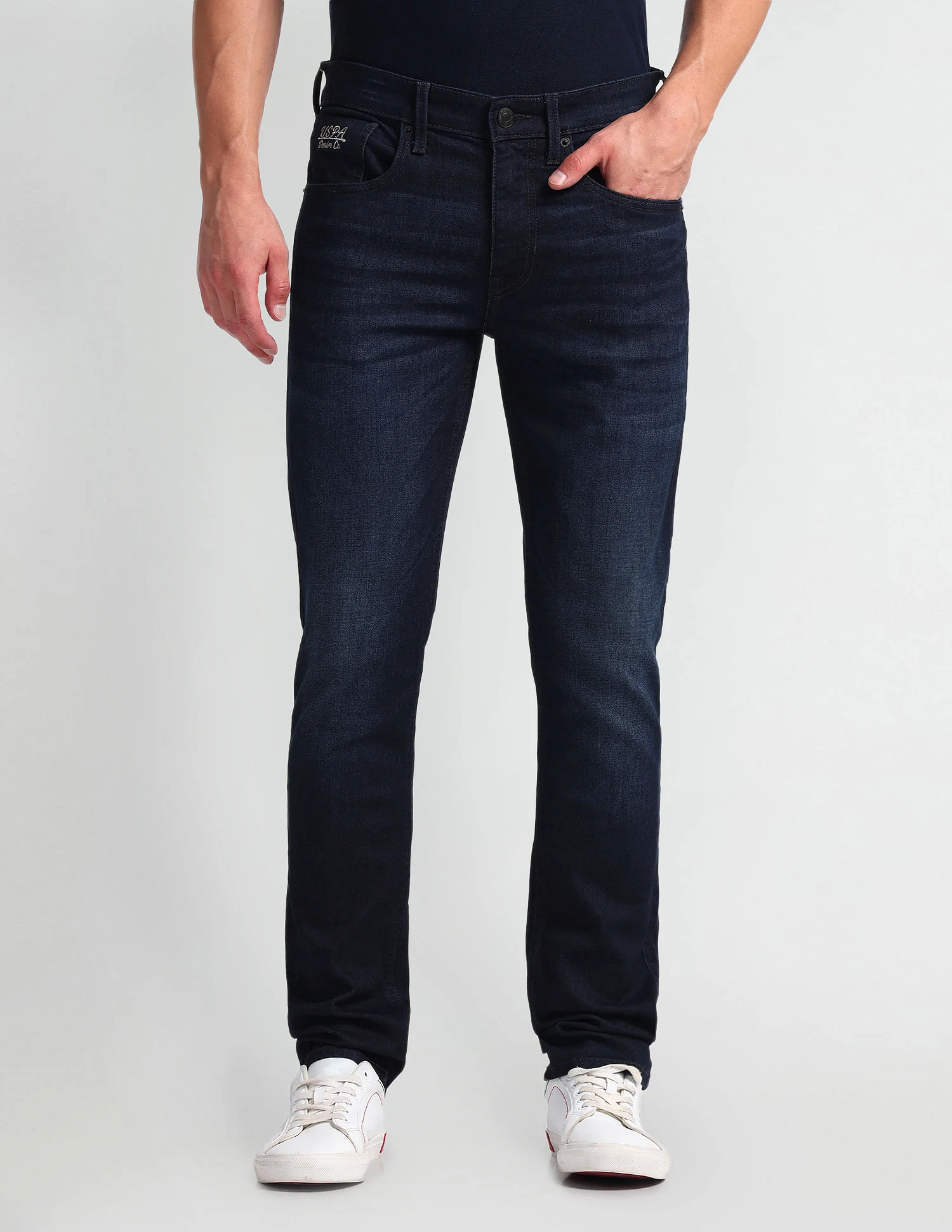 Regallo Skinny Fit Blue Jeans - Image 6