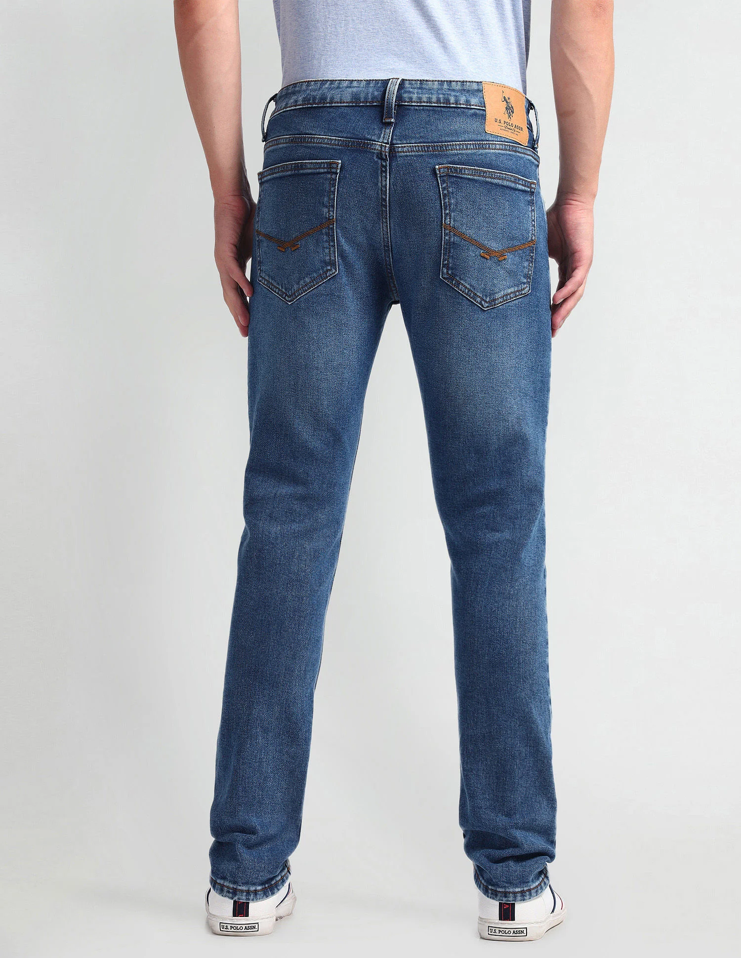 Regallo Skinny Fit Blue Jeans - Image 5