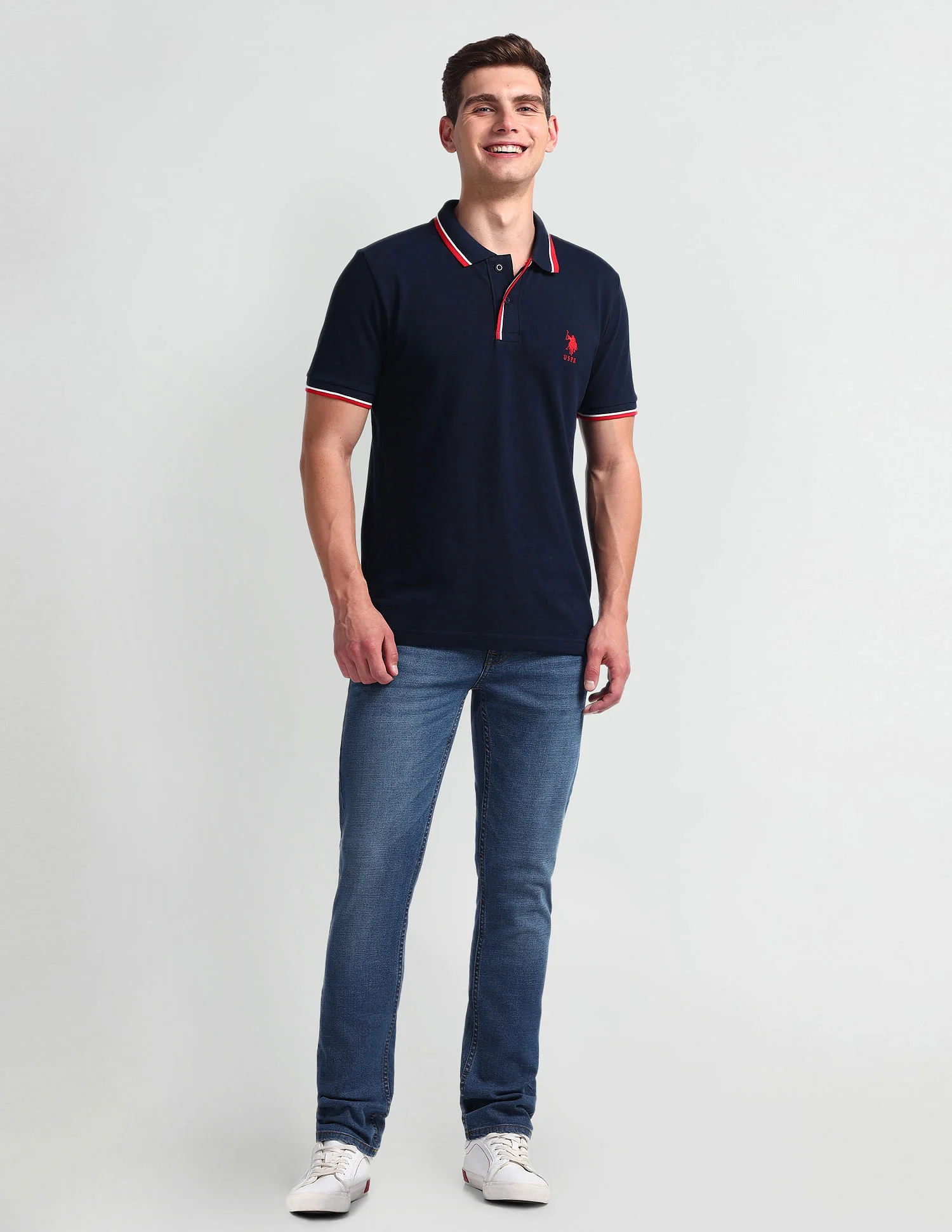 Regallo Skinny Fit Blue Jeans - Image 3