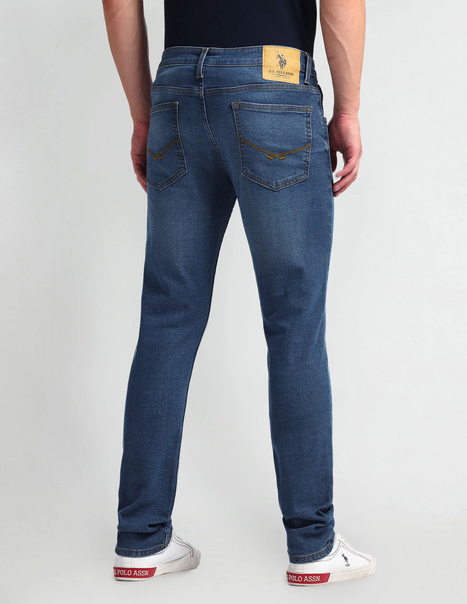 Regallo Skinny Fit Blue Jeans - Image 5