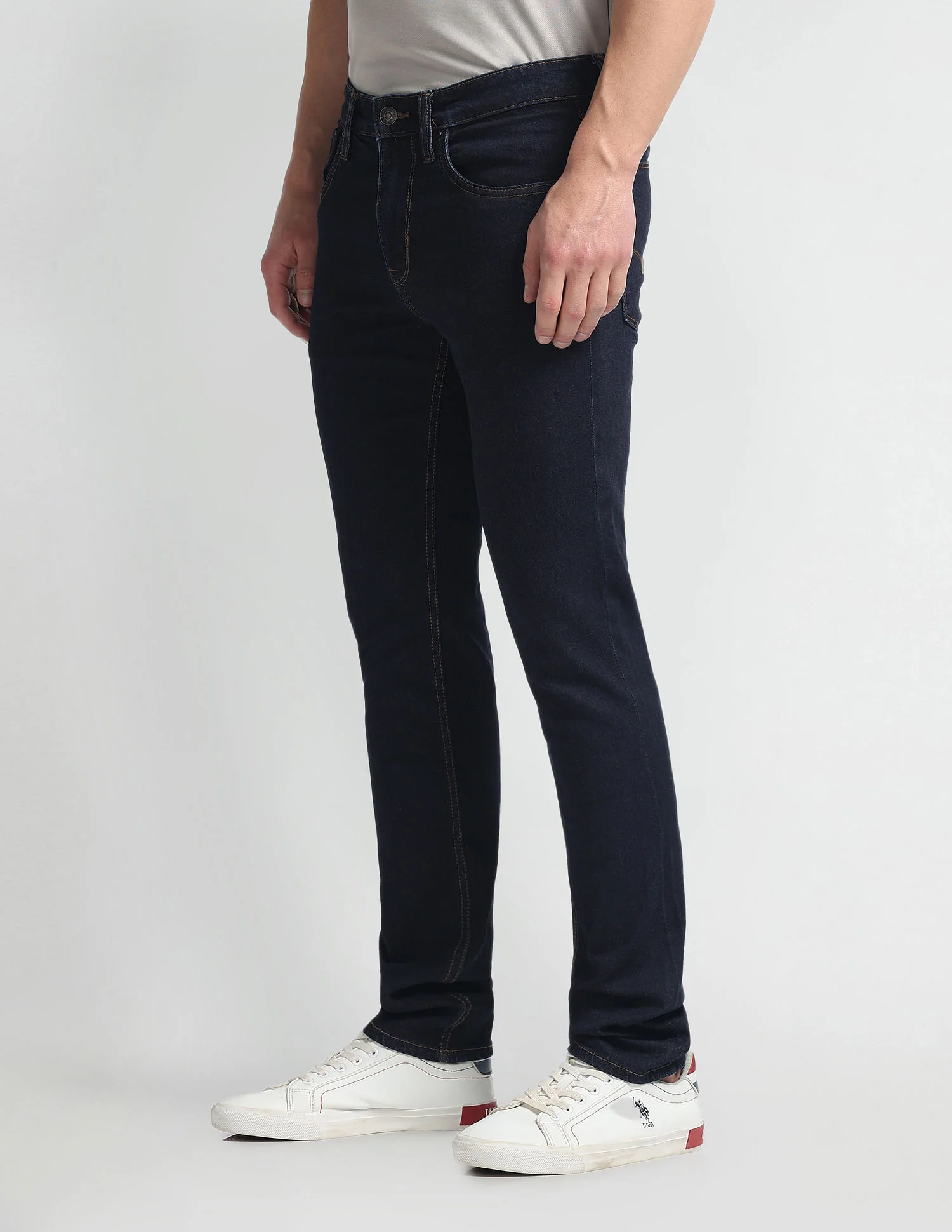 Regallo Skinny Fit Blue Jeans