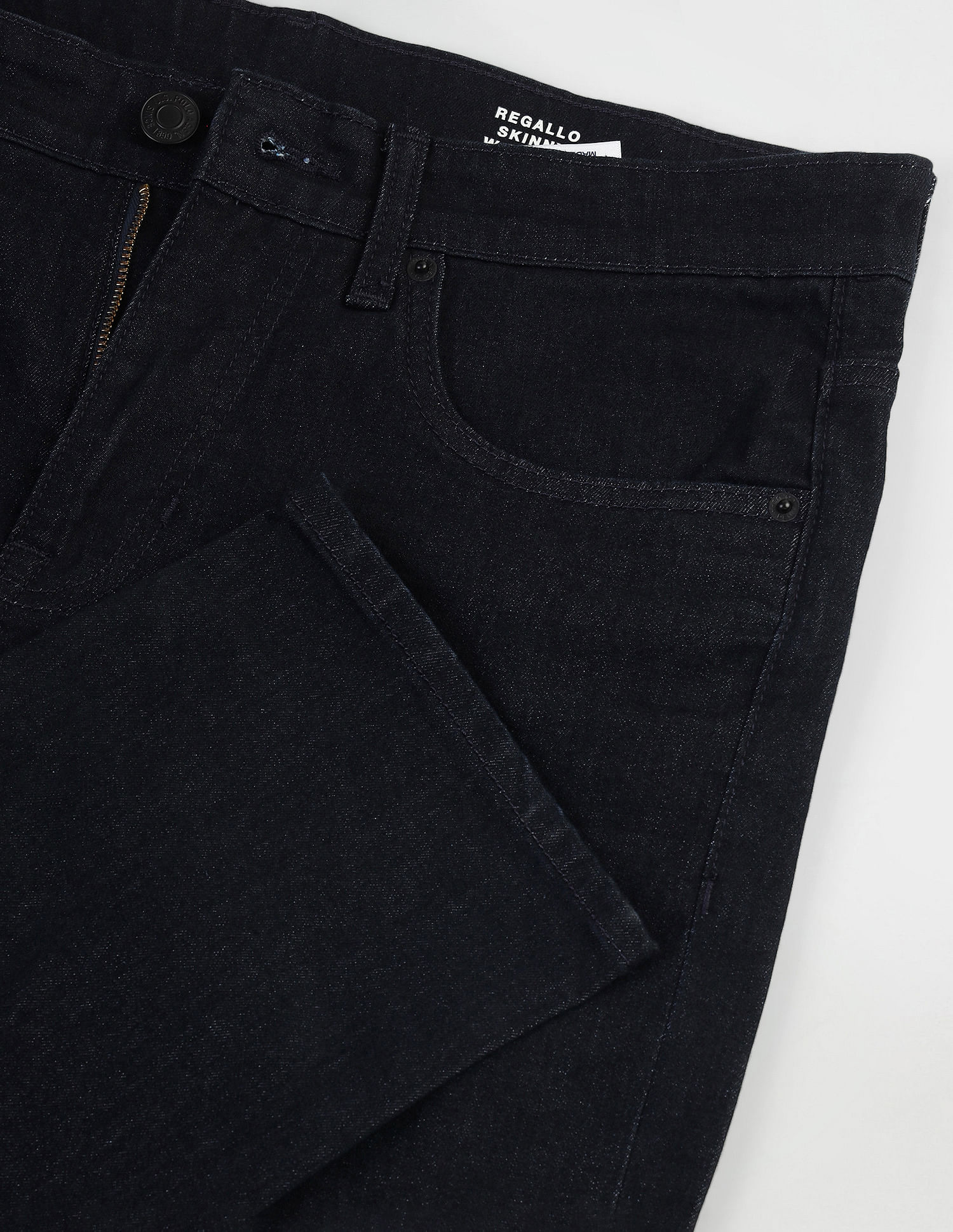 Regallo Skinny Fit Blue Jeans - Image 2