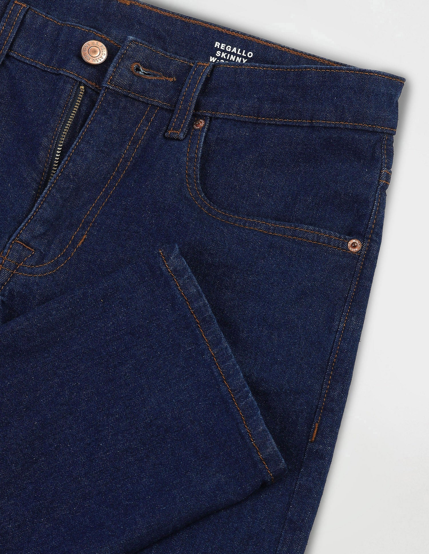 Regallo Skinny Fit Blue Jeans - Image 2