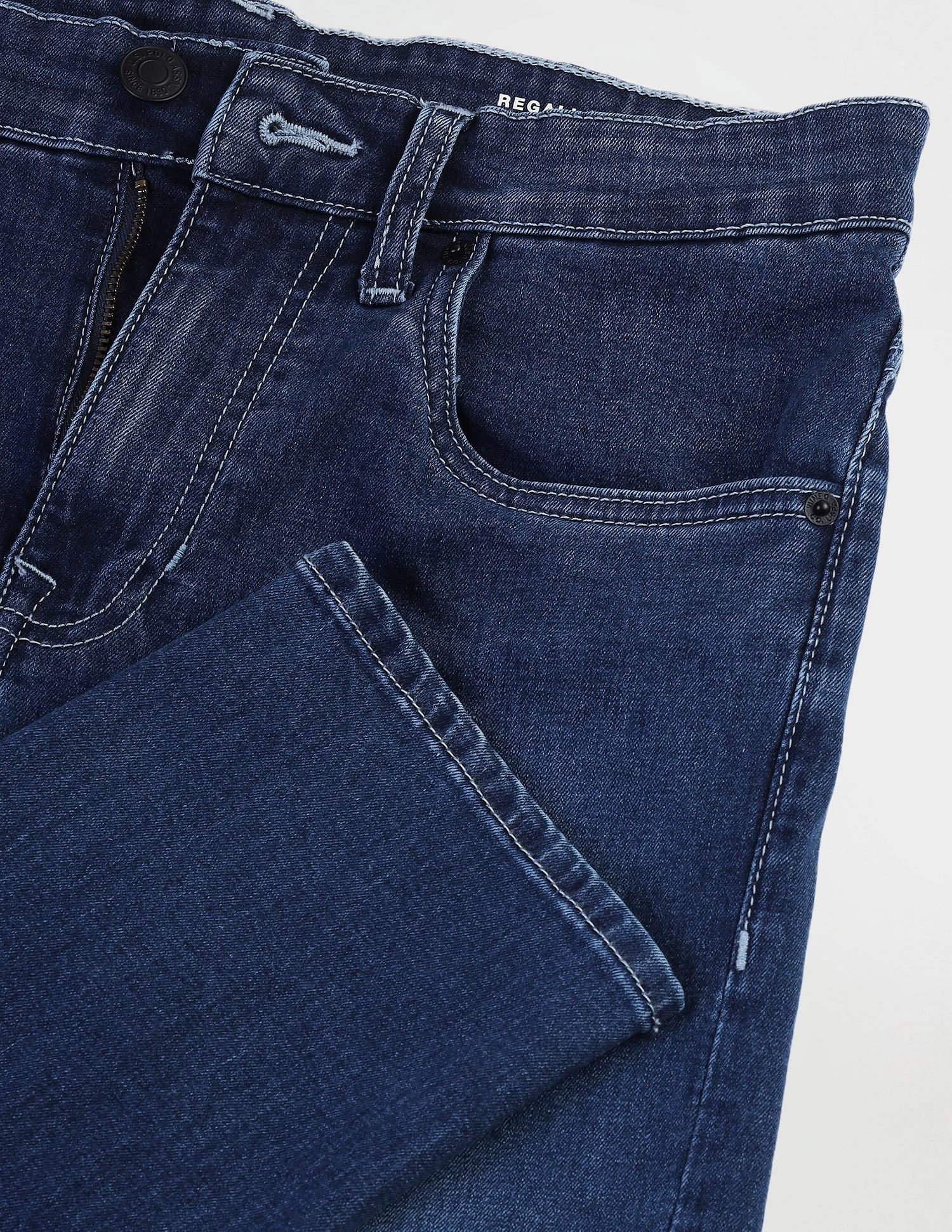 Regallo Skinny Fit Blue Jeans - Image 2