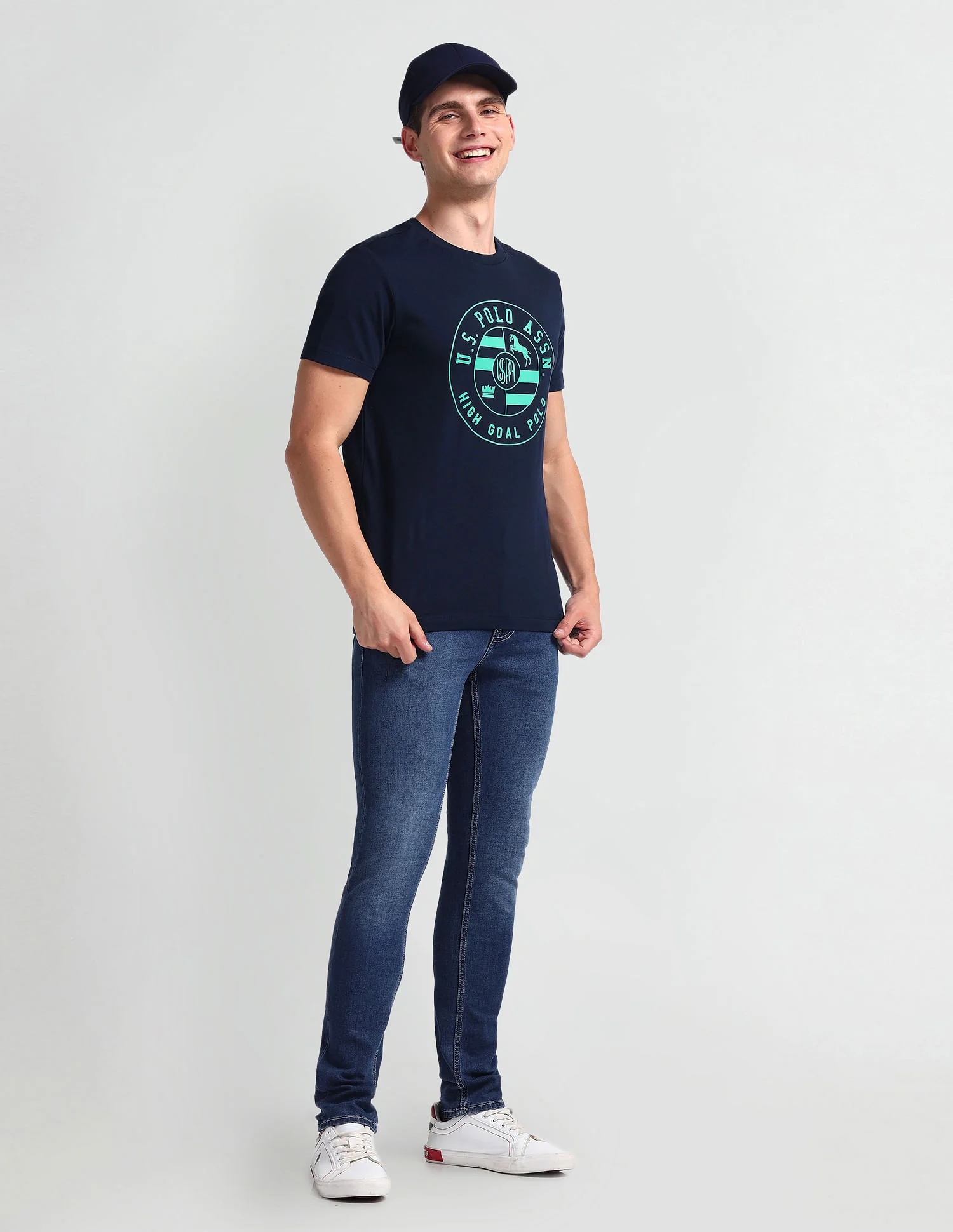 Regallo Skinny Fit Blue Jeans - Image 3
