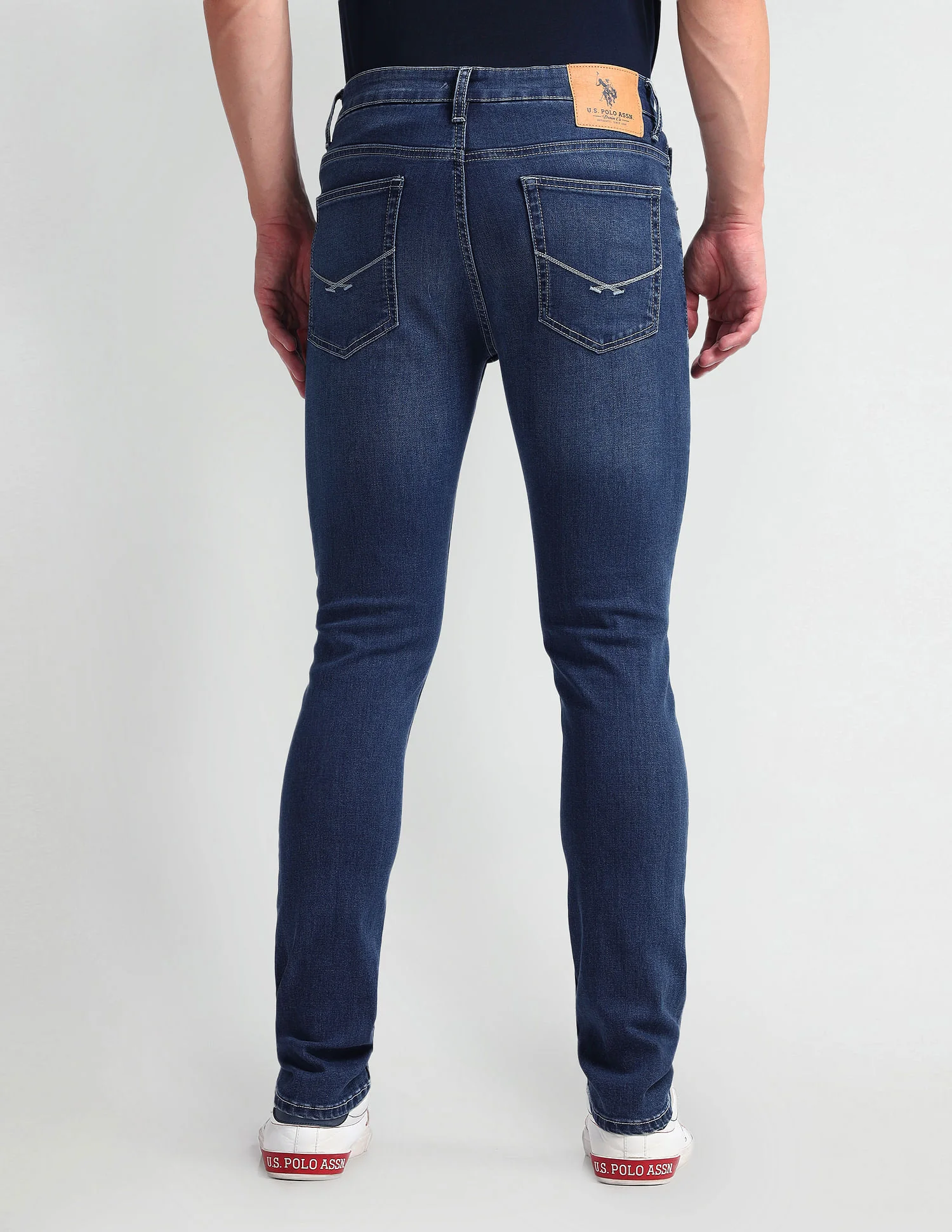 Regallo Skinny Fit Blue Jeans - Image 5