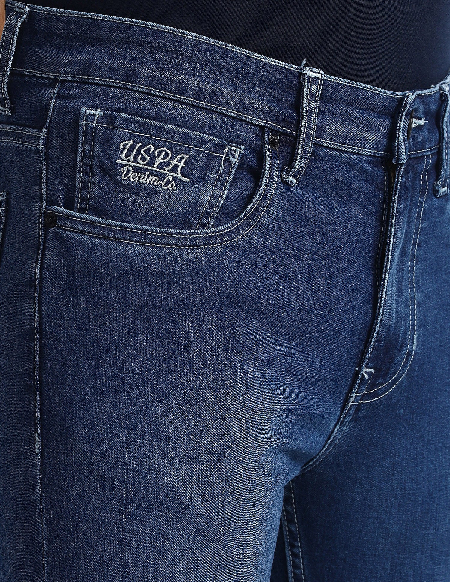 Regallo Skinny Fit Blue Jeans - Image 7