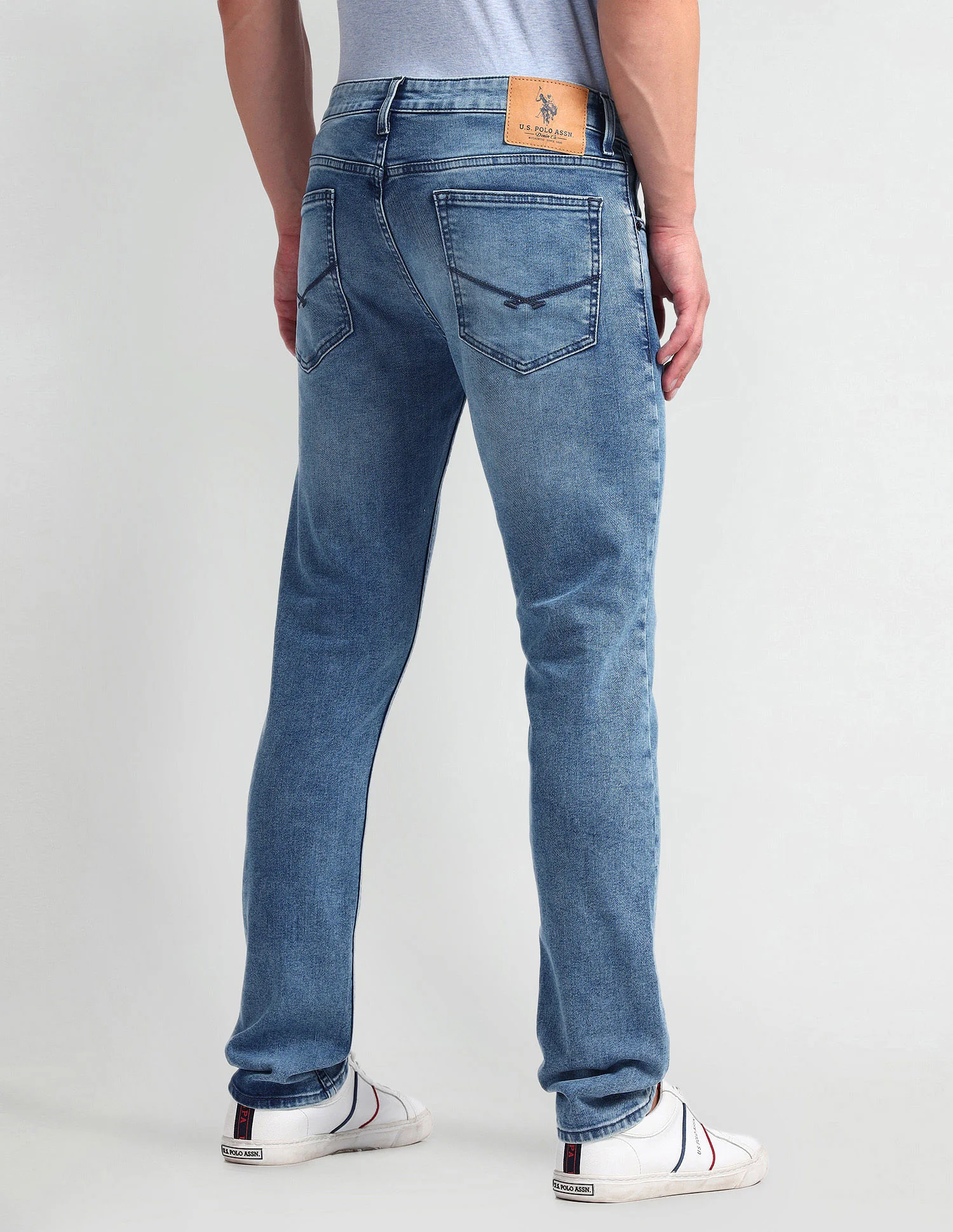 Regallo Skinny Fit Blue Jeans - Image 5