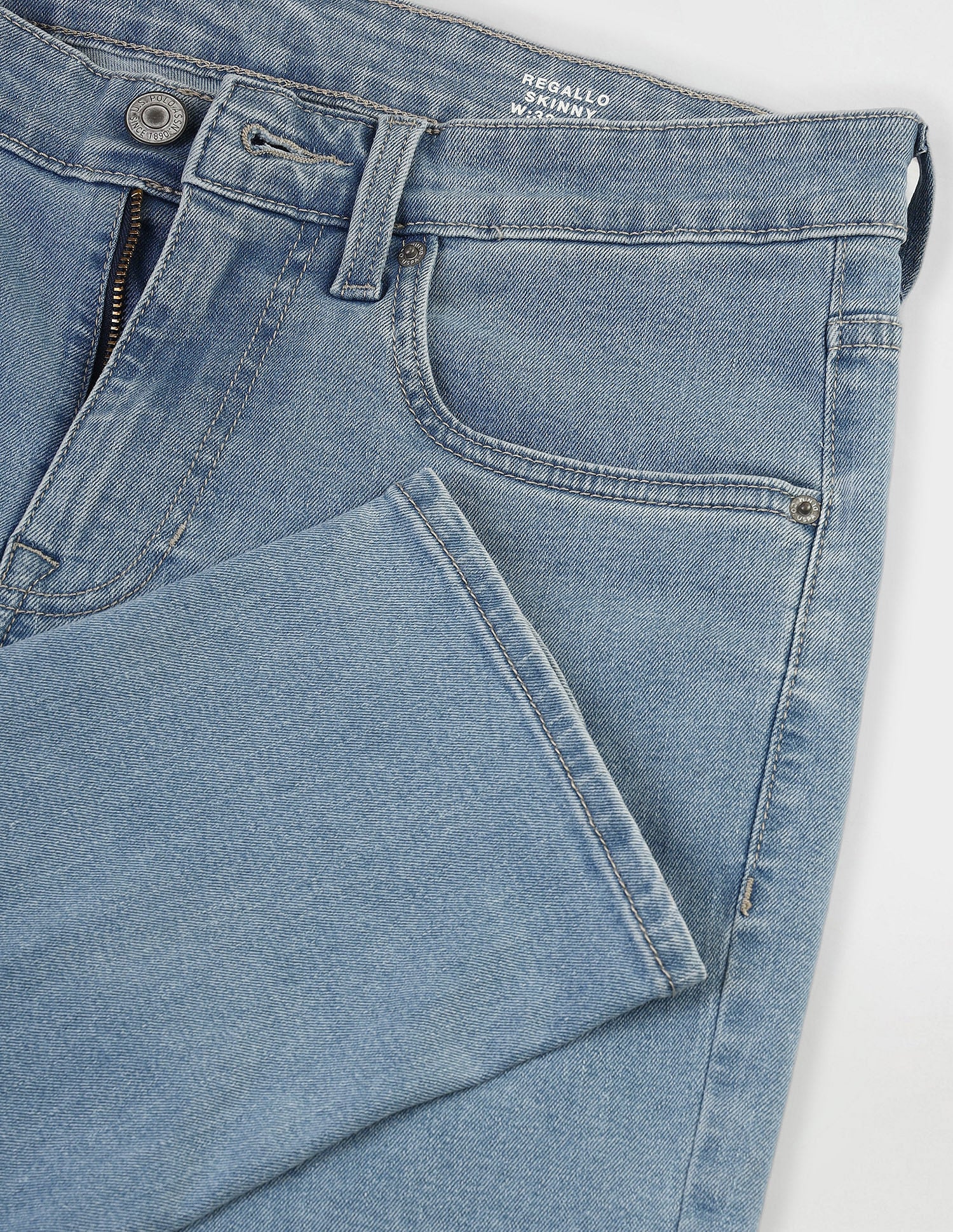 Regallo Skinny Fit Blue Jeans - Image 2