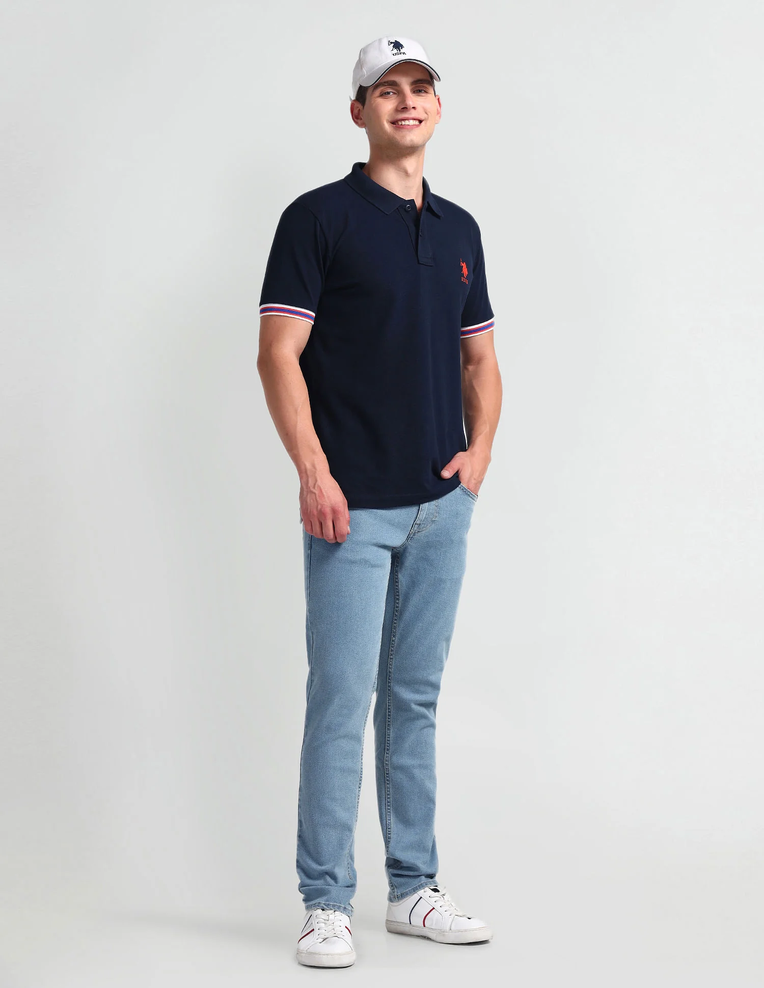 Regallo Skinny Fit Blue Jeans - Image 3