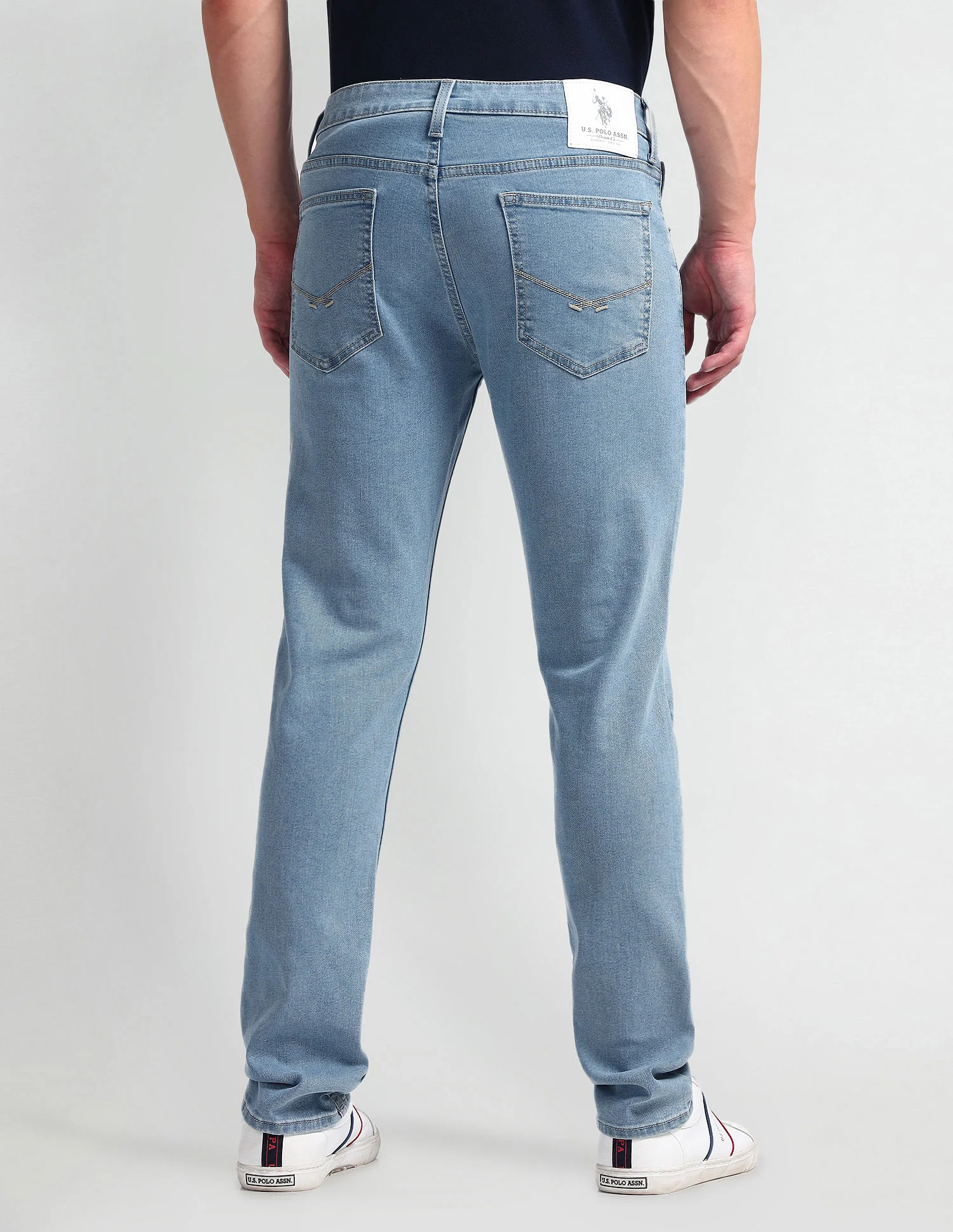 Regallo Skinny Fit Blue Jeans - Image 5