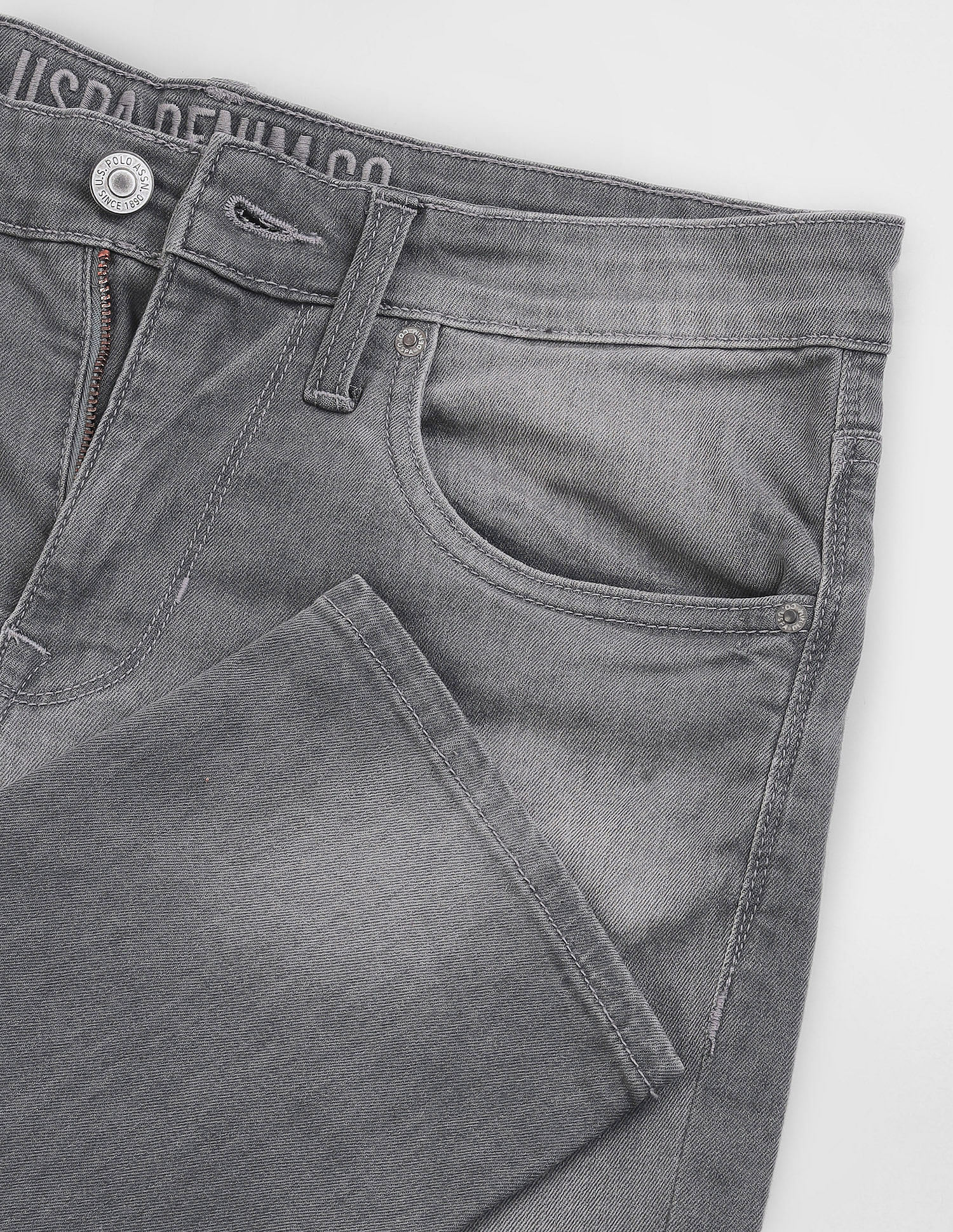 Regallo Skinny Fit Grey Jeans - Image 2