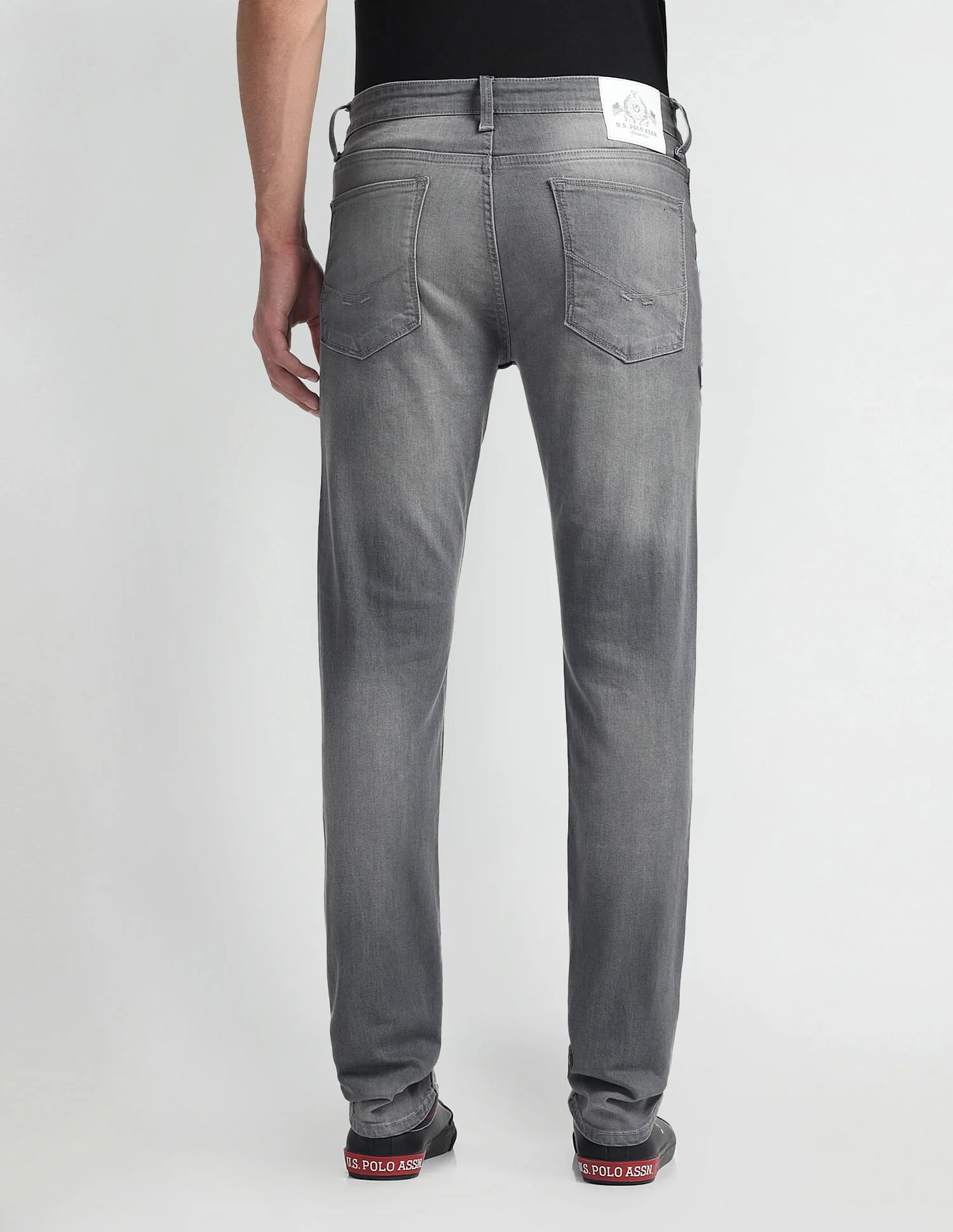 Regallo Skinny Fit Grey Jeans - Image 5