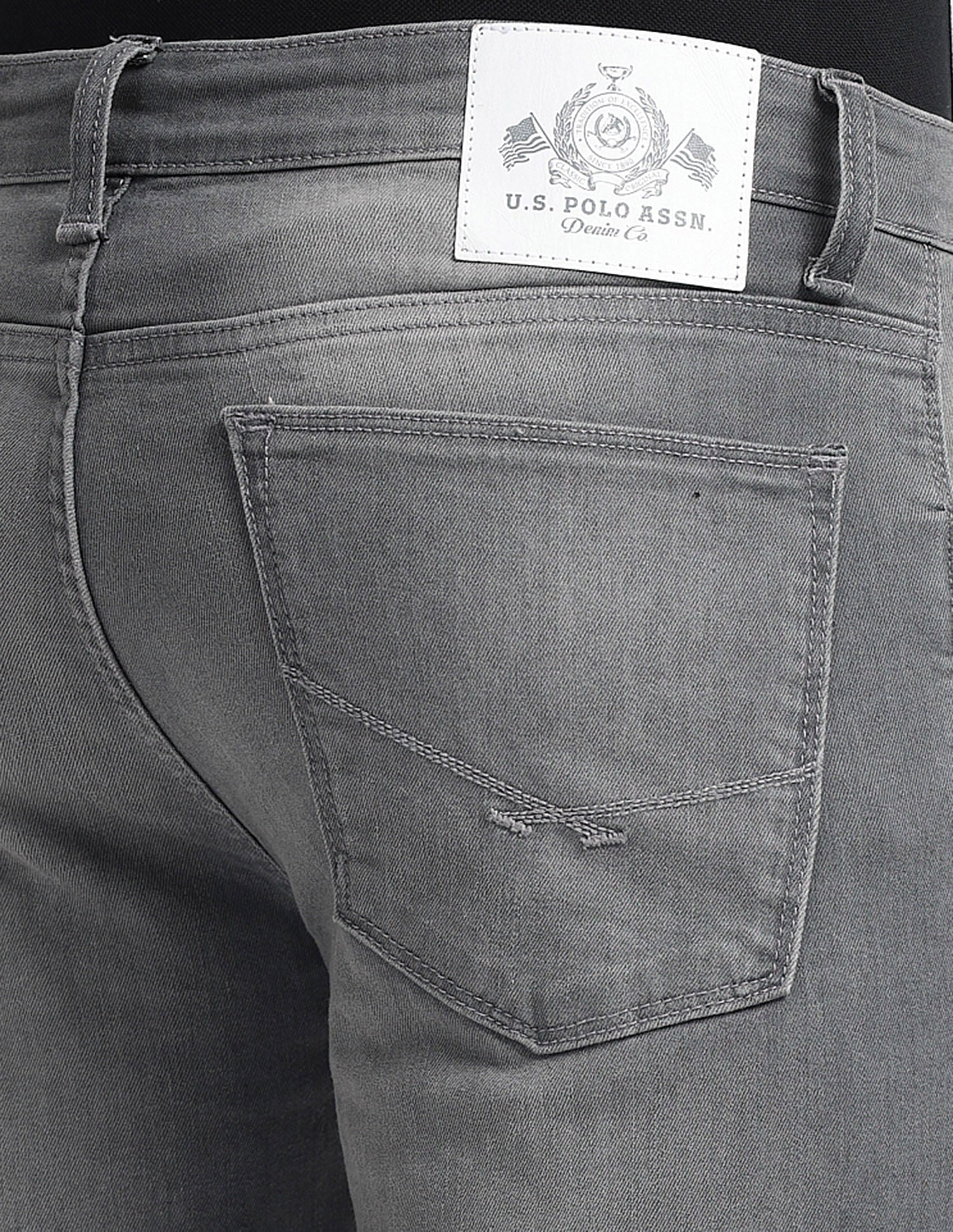 Regallo Skinny Fit Grey Jeans - Image 7