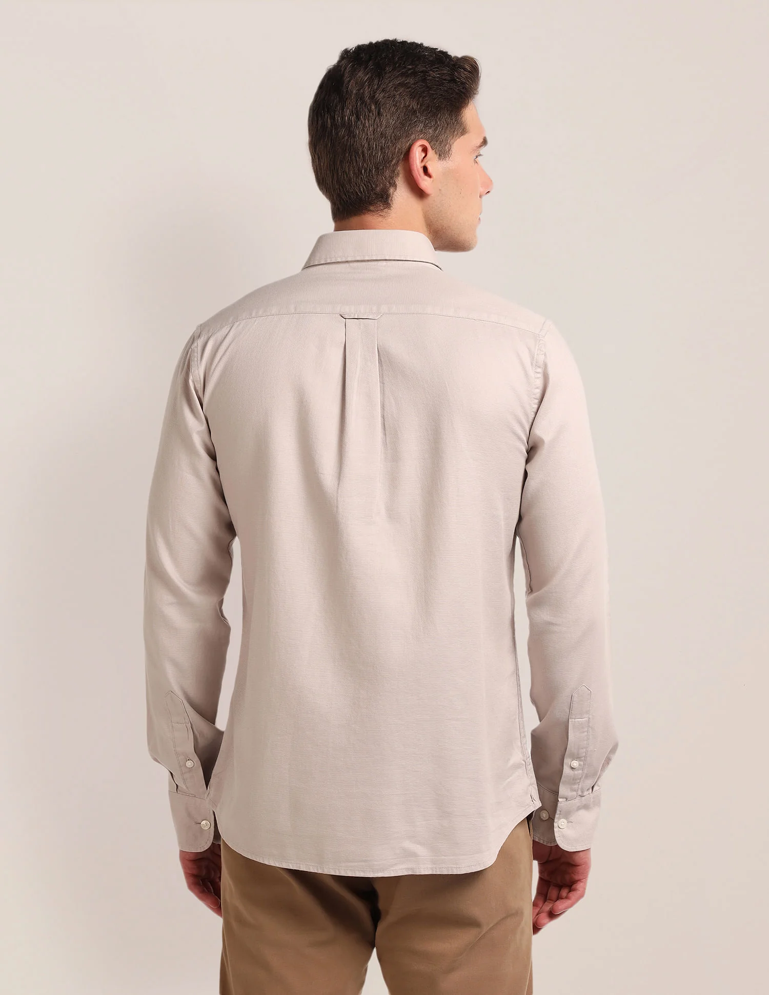 Regular Fit Dobby Shirt - Image 5