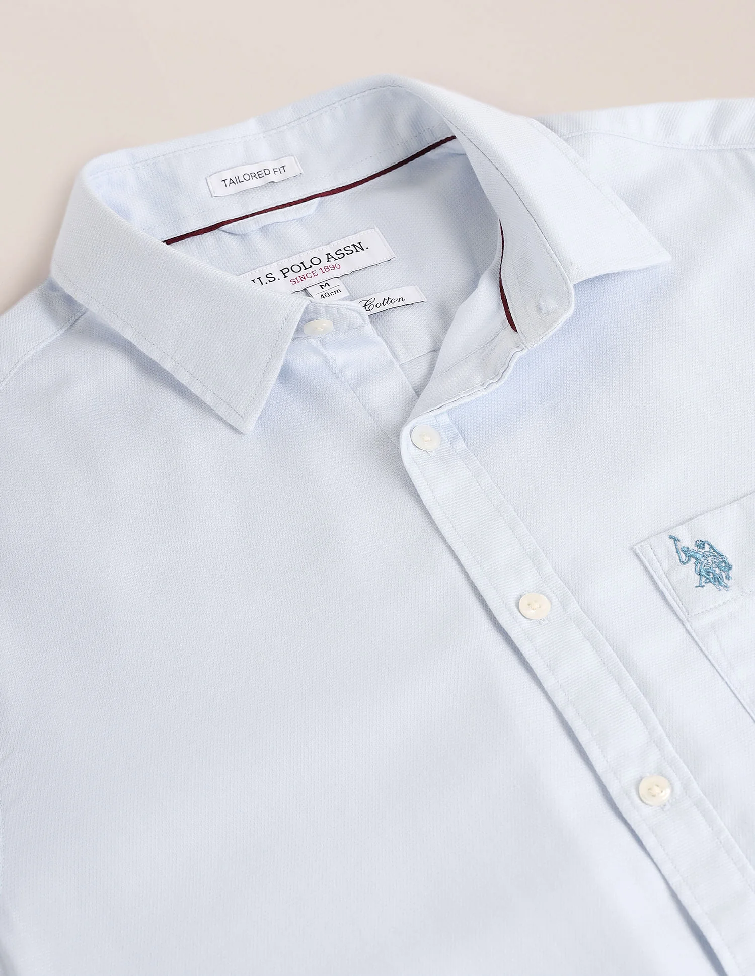 Regular Fit Dobby Shirt - Image 2