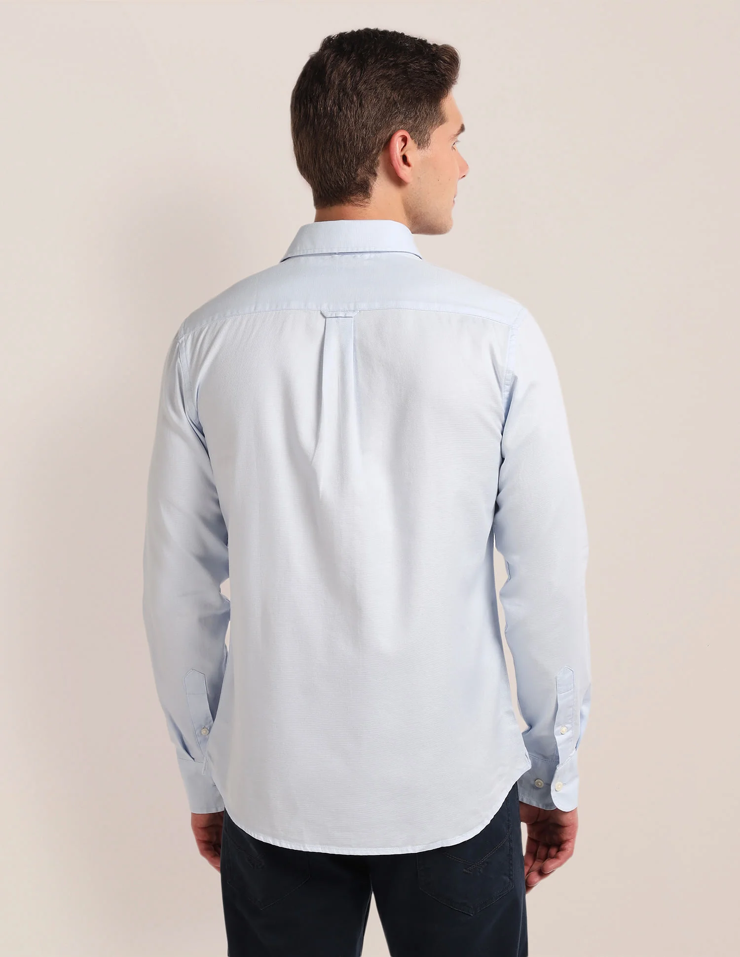 Regular Fit Dobby Shirt - Image 5