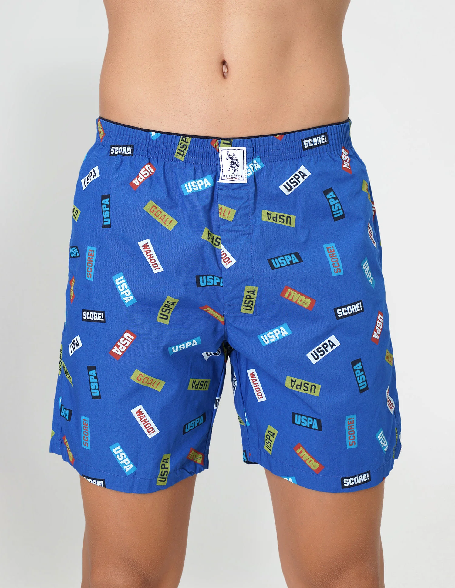 Relaxed Fit Printed IYAB Boxers - Pack Of 1