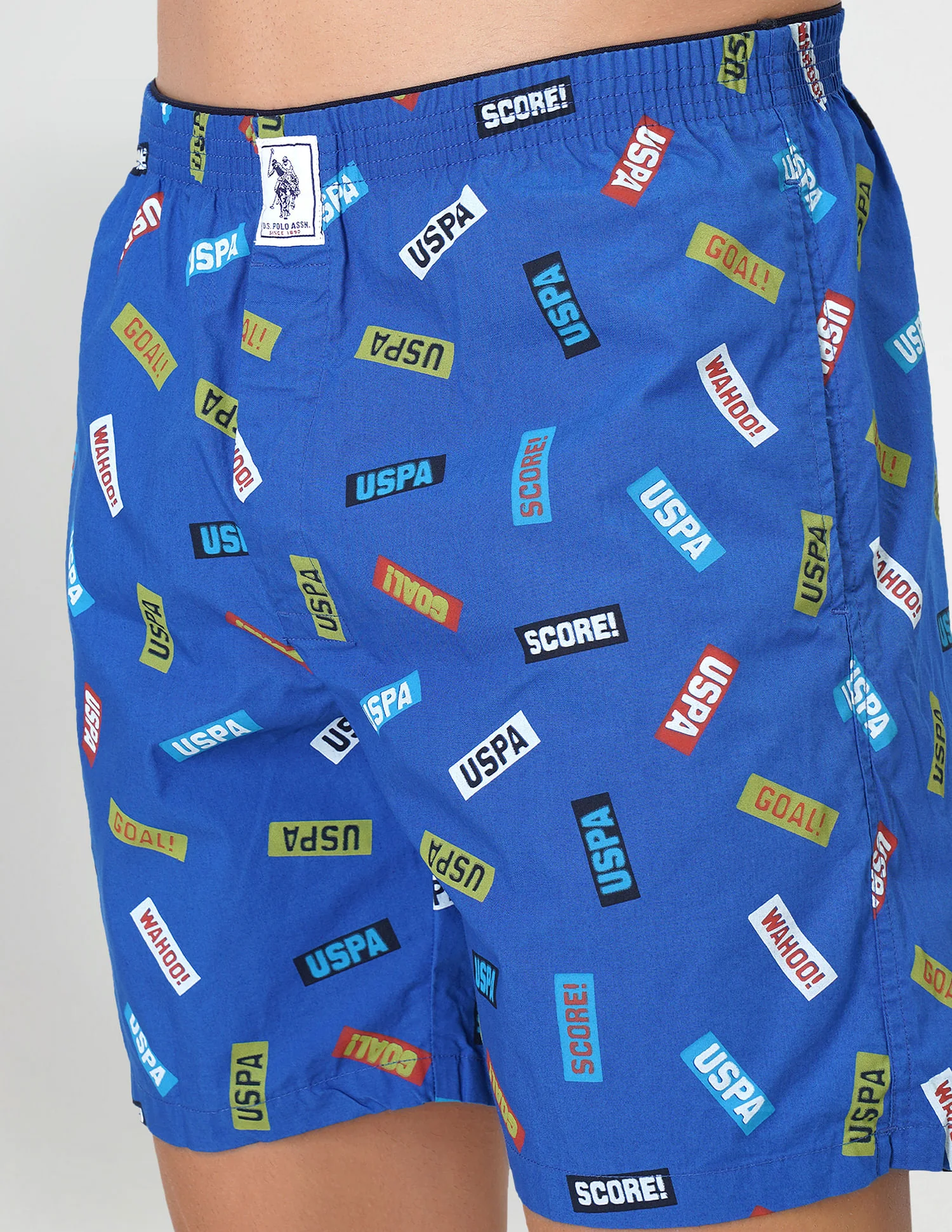 Relaxed Fit Printed IYAB Boxers - Pack Of 1 - Image 4