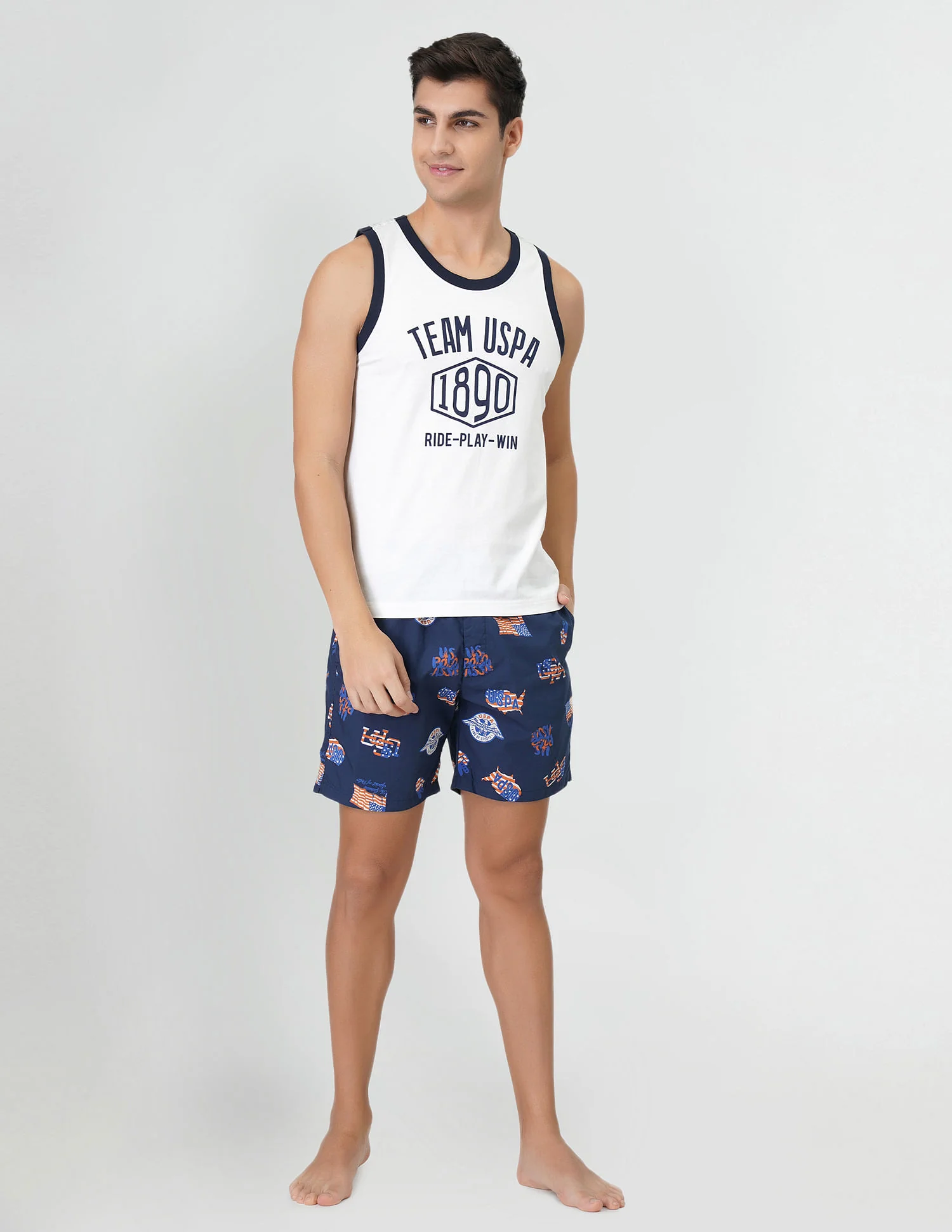 Relaxed Fit Printed IYAB Boxers - Pack Of 1 - Image 4