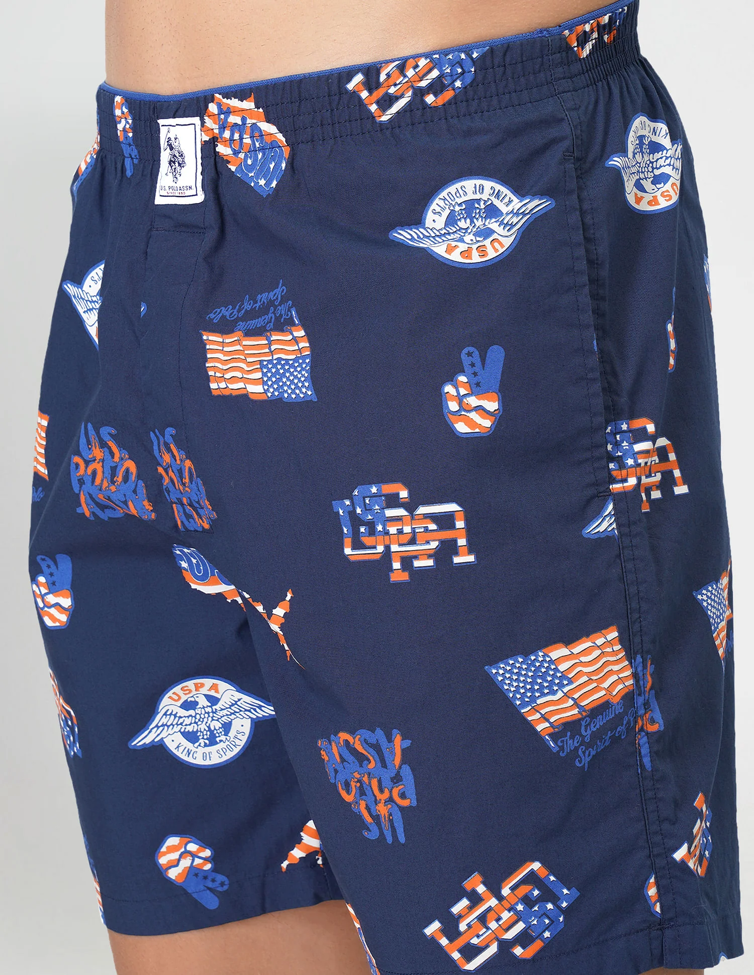 Relaxed Fit Printed IYAB Boxers - Pack Of 1 - Image 5