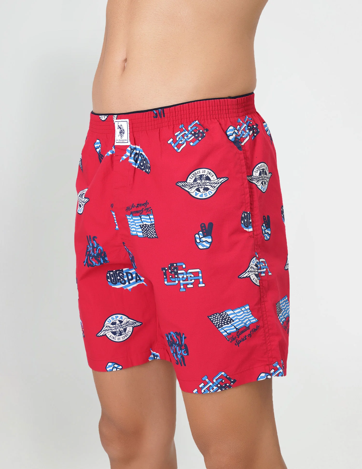 Relaxed Fit Printed IYAB Boxers - Pack Of 1 - Image 2