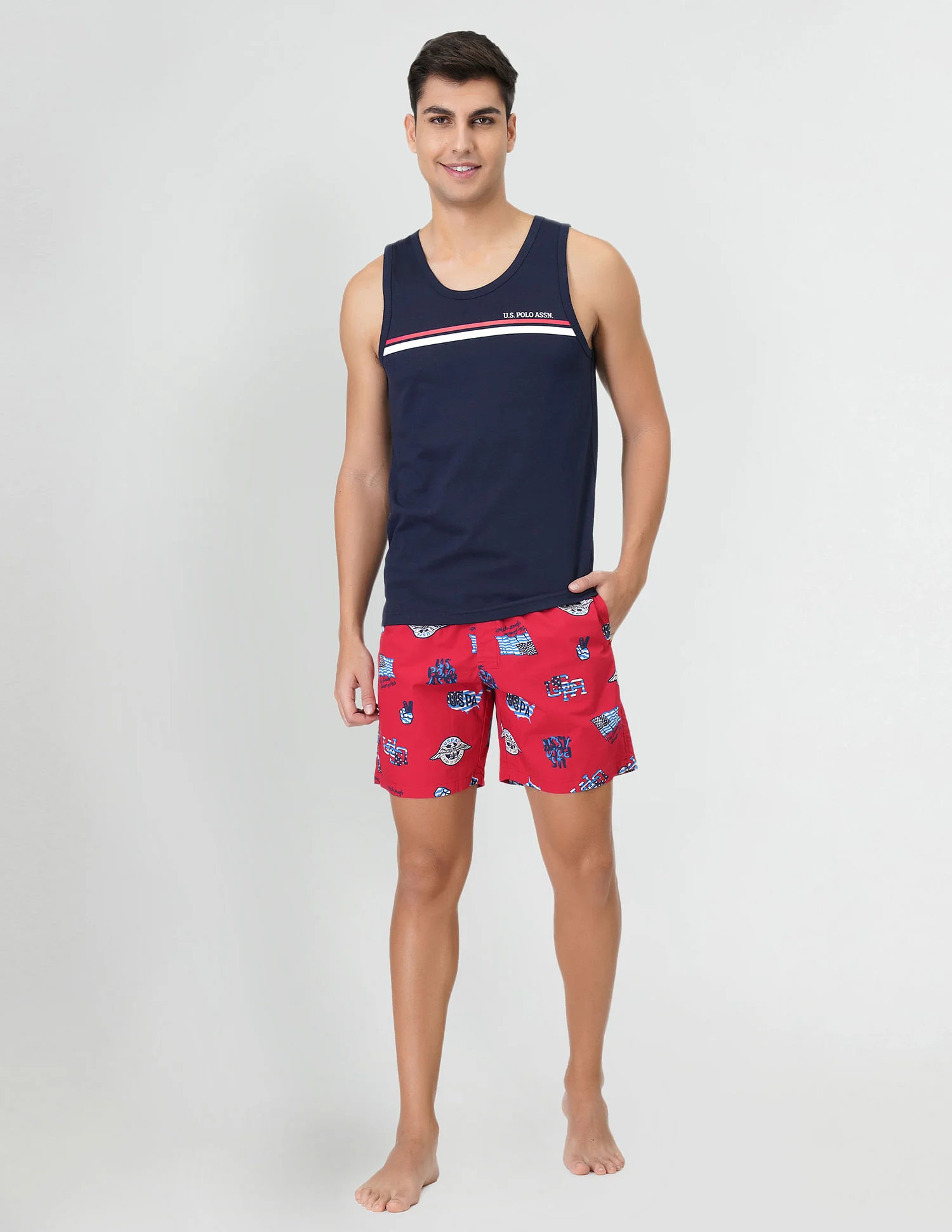 Relaxed Fit Printed IYAB Boxers - Pack Of 1 - Image 4