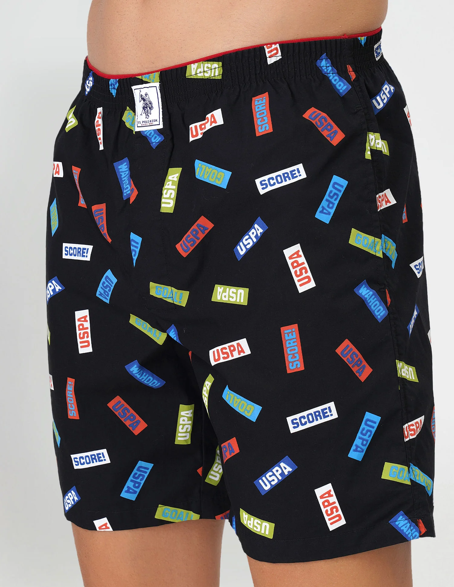 Relaxed Fit Printed IYAB Boxers - Pack Of 1 - Image 5
