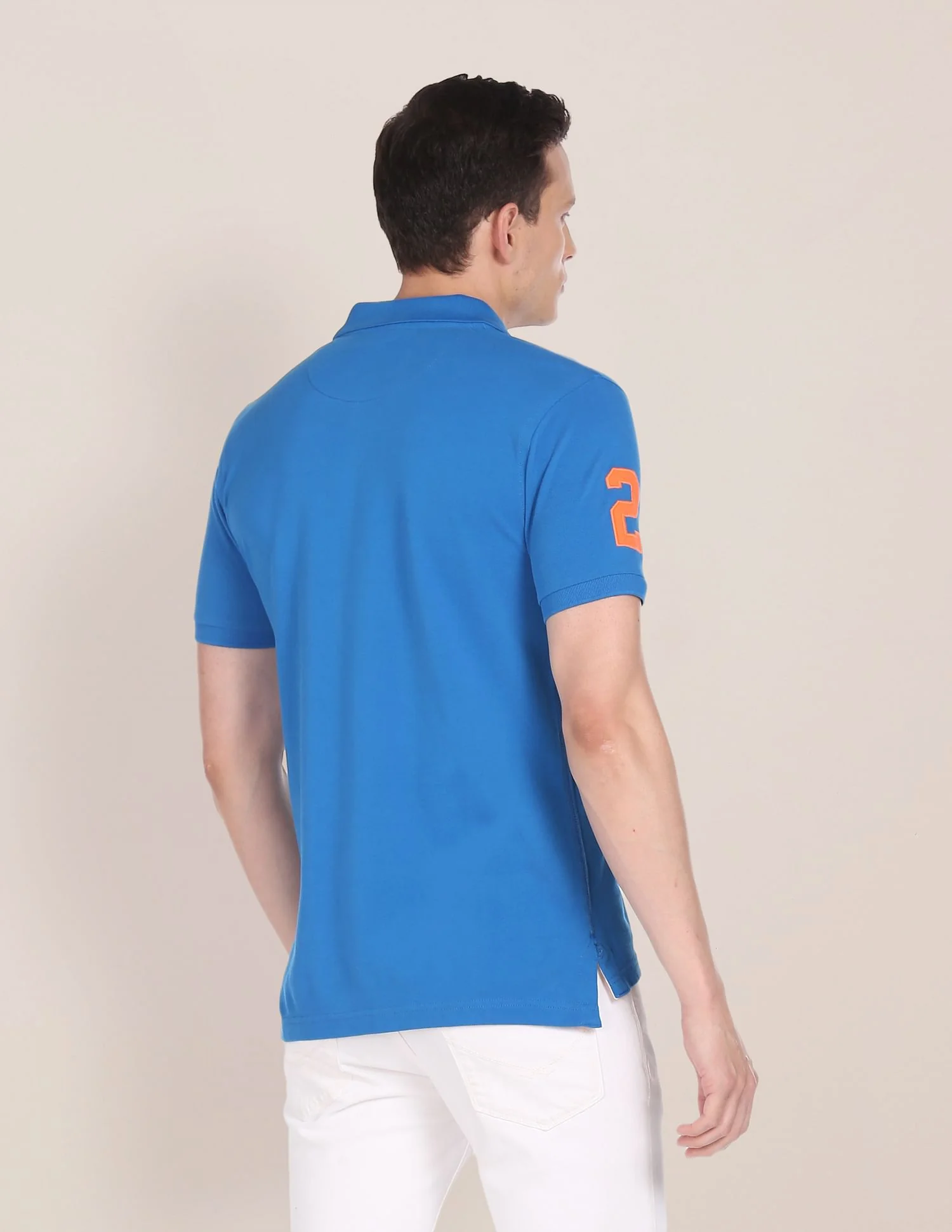 Compact Cotton Logo Polo Shirt - Image 5