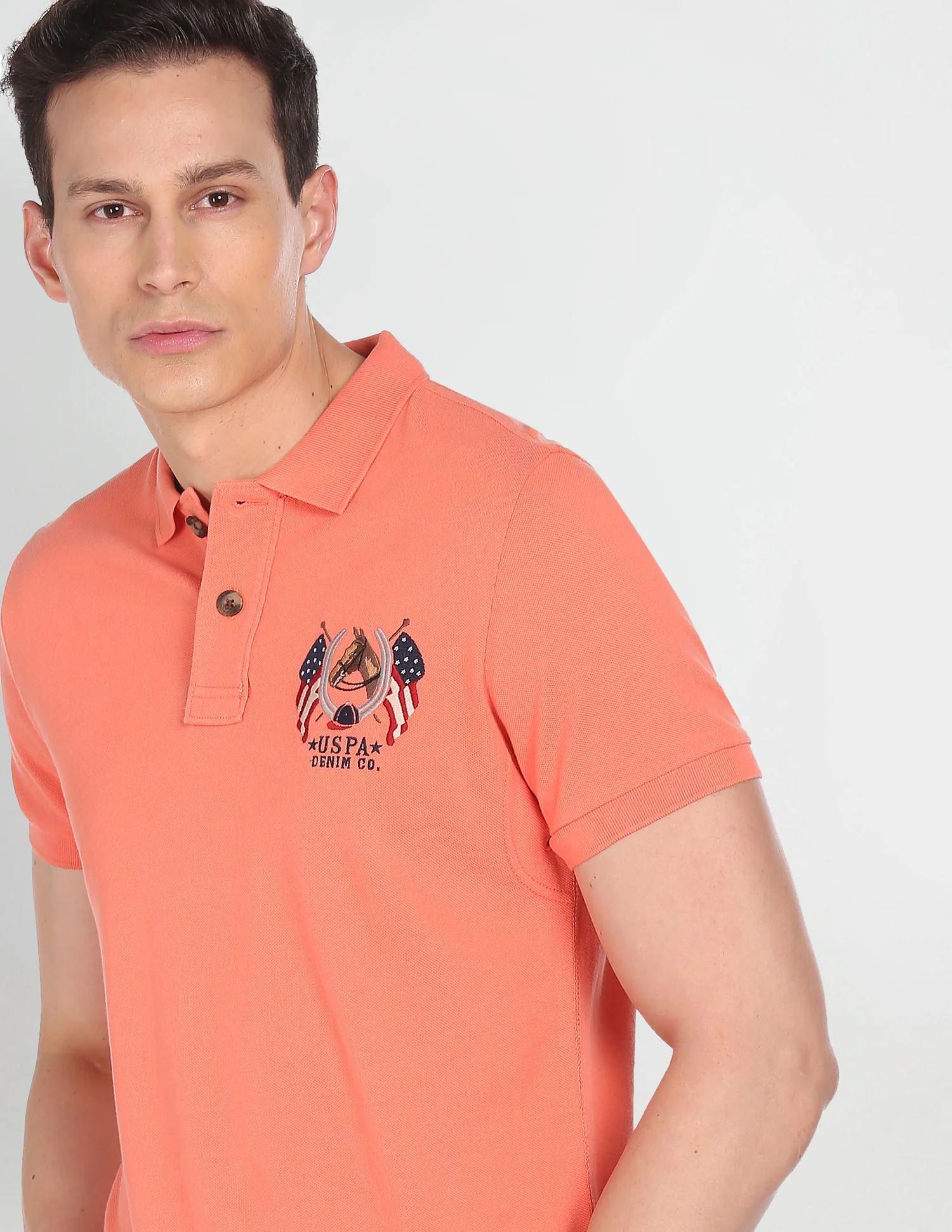 Cotton Solid Polo Shirt - Image 5